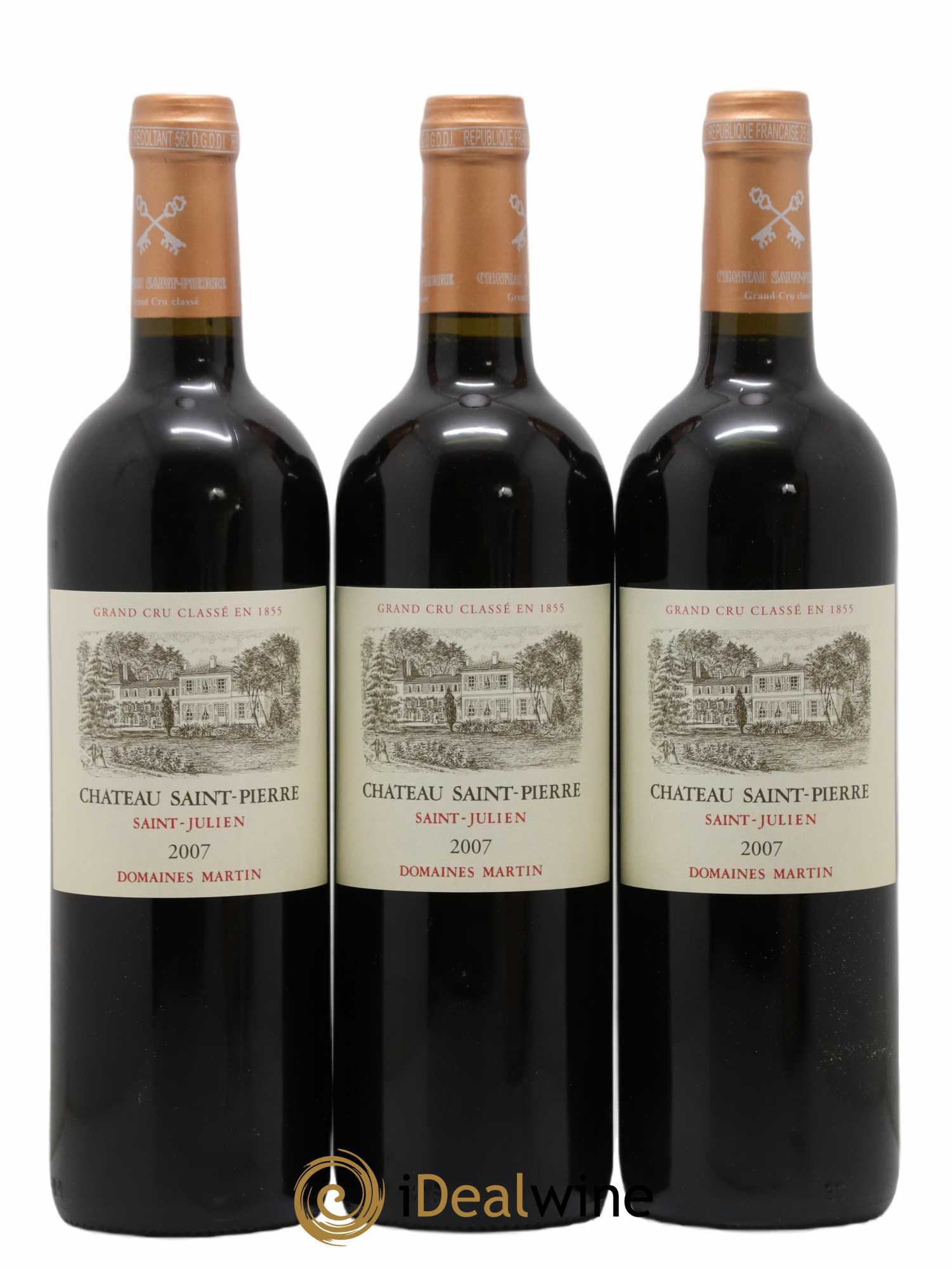 Château Saint-Pierre 4ème Grand Cru Classé 2007 - Lot de 12 bouteilles - 3