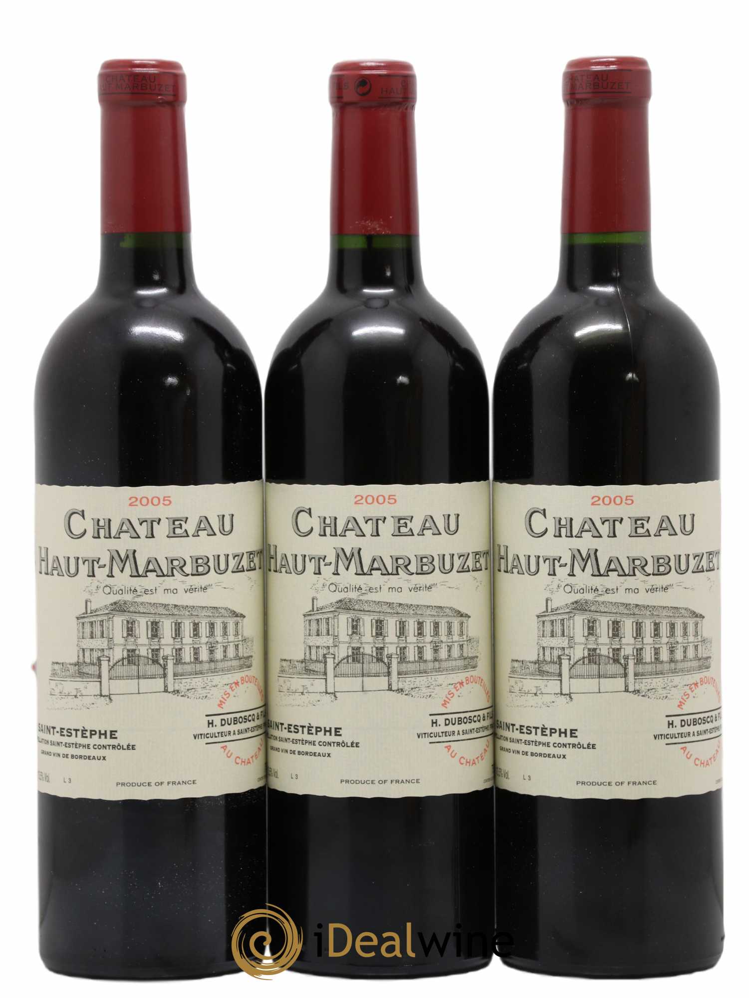 Château Haut Marbuzet 2005 - Lot de 12 bouteilles - 3