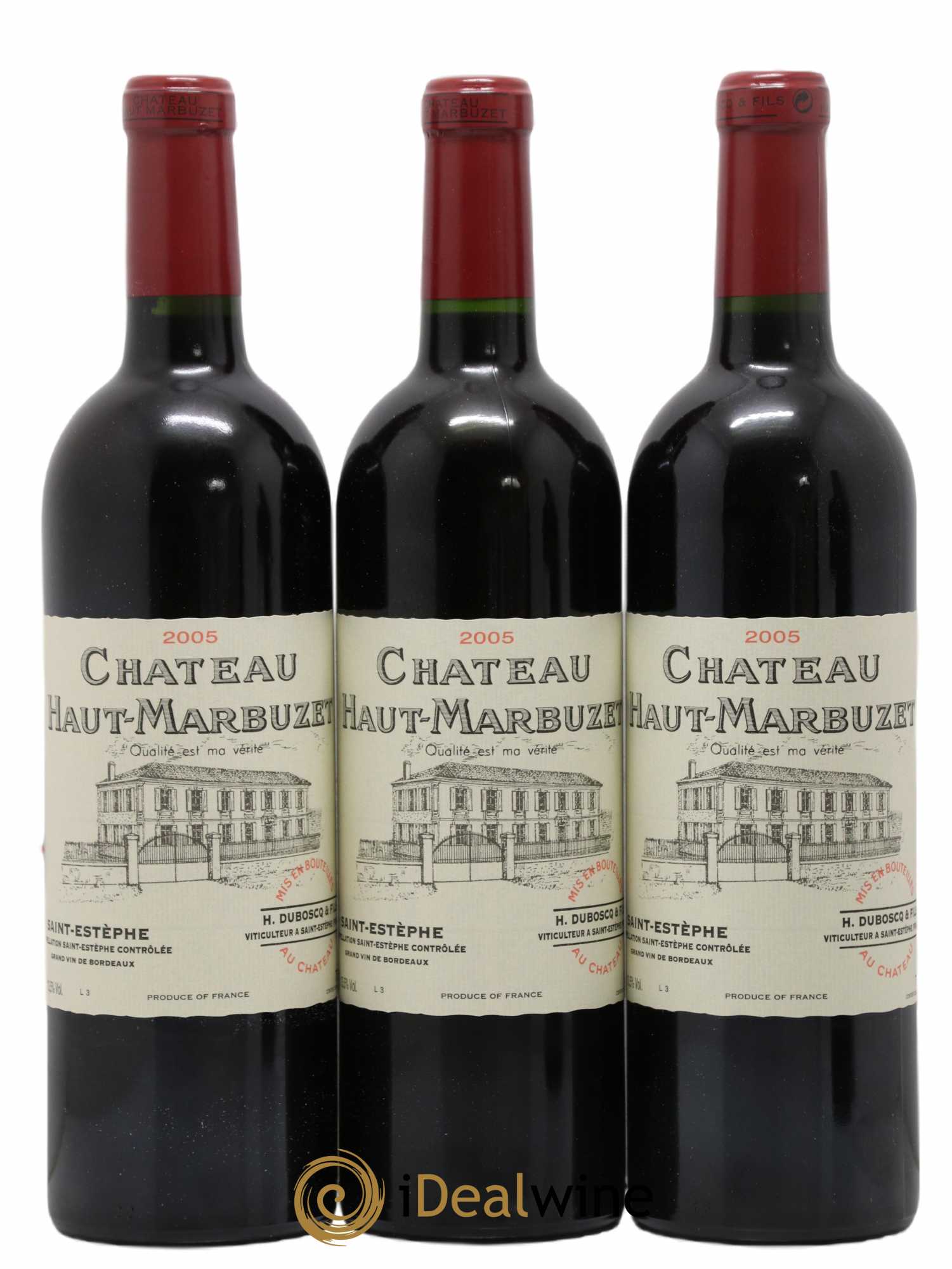 Château Haut Marbuzet 2005 - Lot de 12 bouteilles - 4
