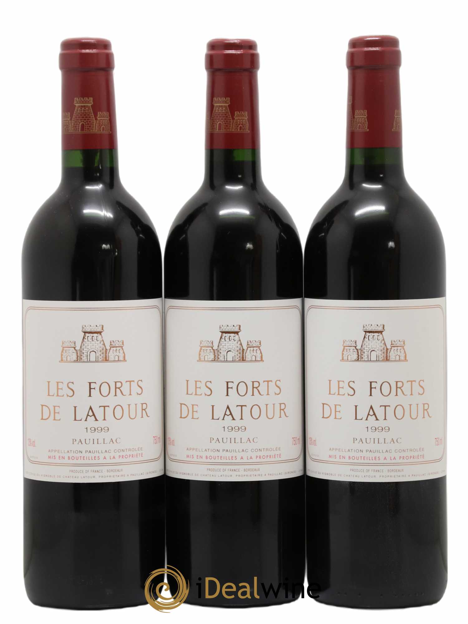 Les Forts de Latour Second Vin 1999 - Lot de 12 bouteilles - 1