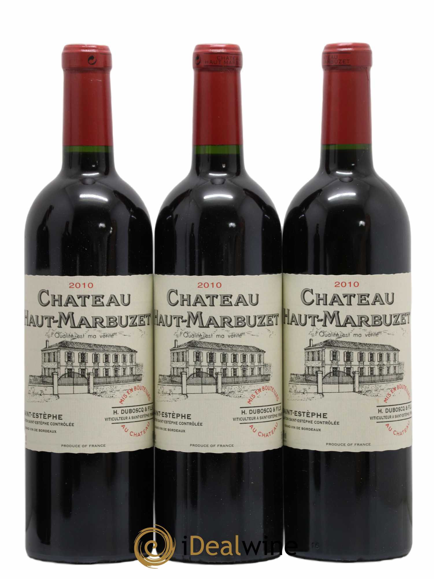 Château Haut Marbuzet 2010 - Lot de 12 bouteilles - 2