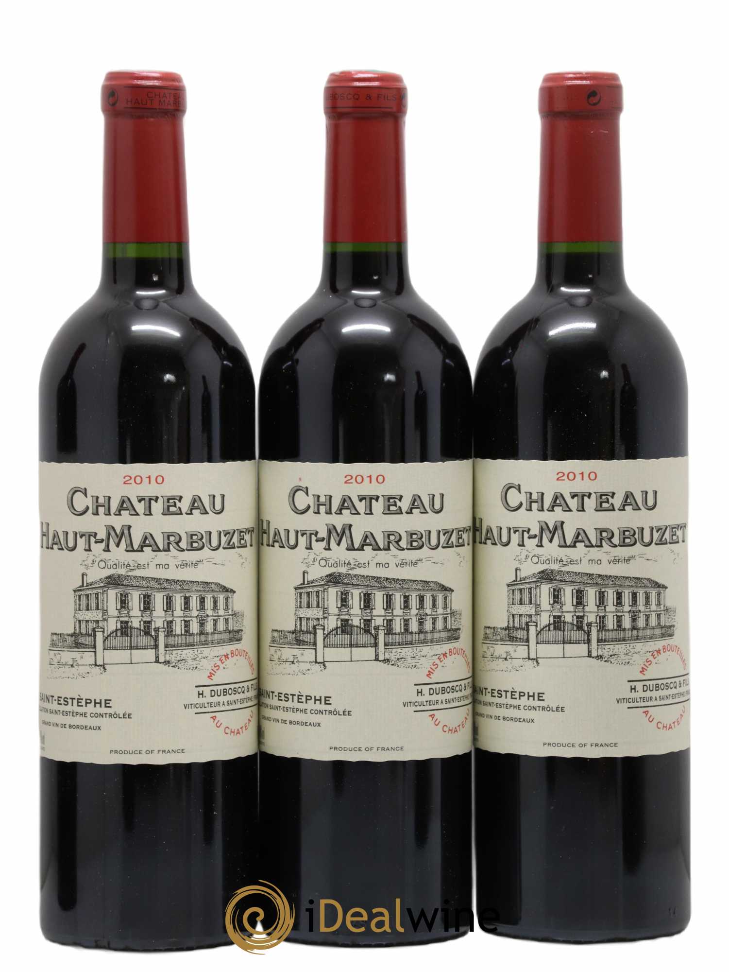 Château Haut Marbuzet 2010 - Lot de 12 bouteilles - 3