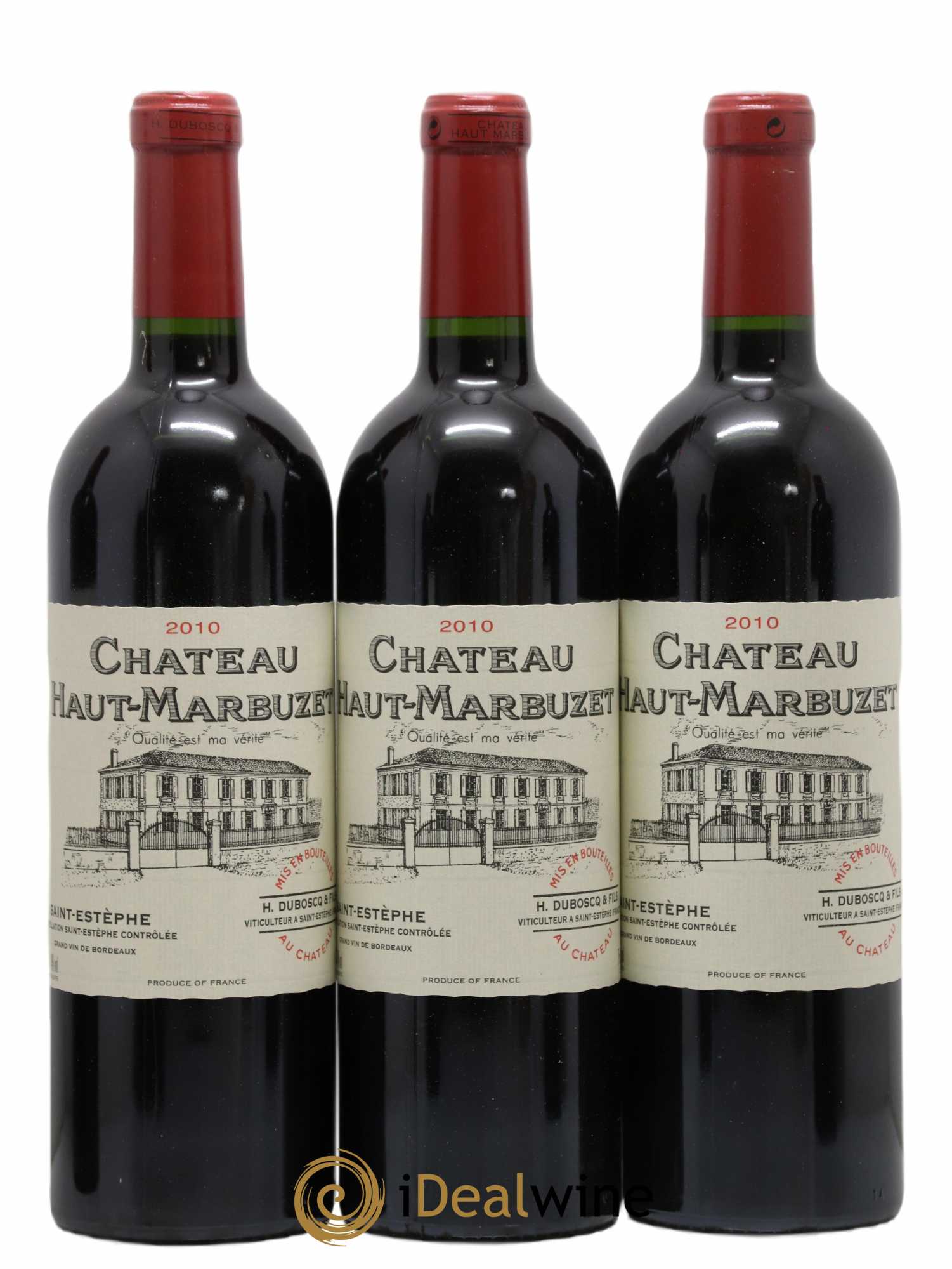 Château Haut Marbuzet 2010 - Lot de 12 bouteilles - 4