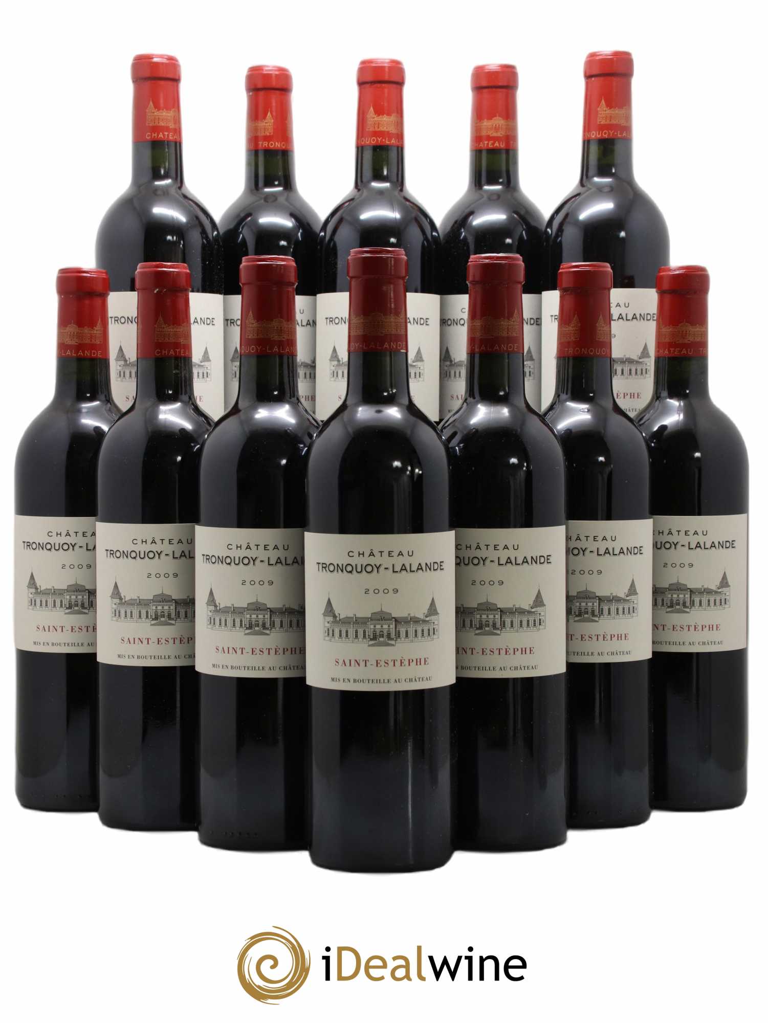 Château Tronquoy Lalande 2009 - Lot de 12 bouteilles - 0