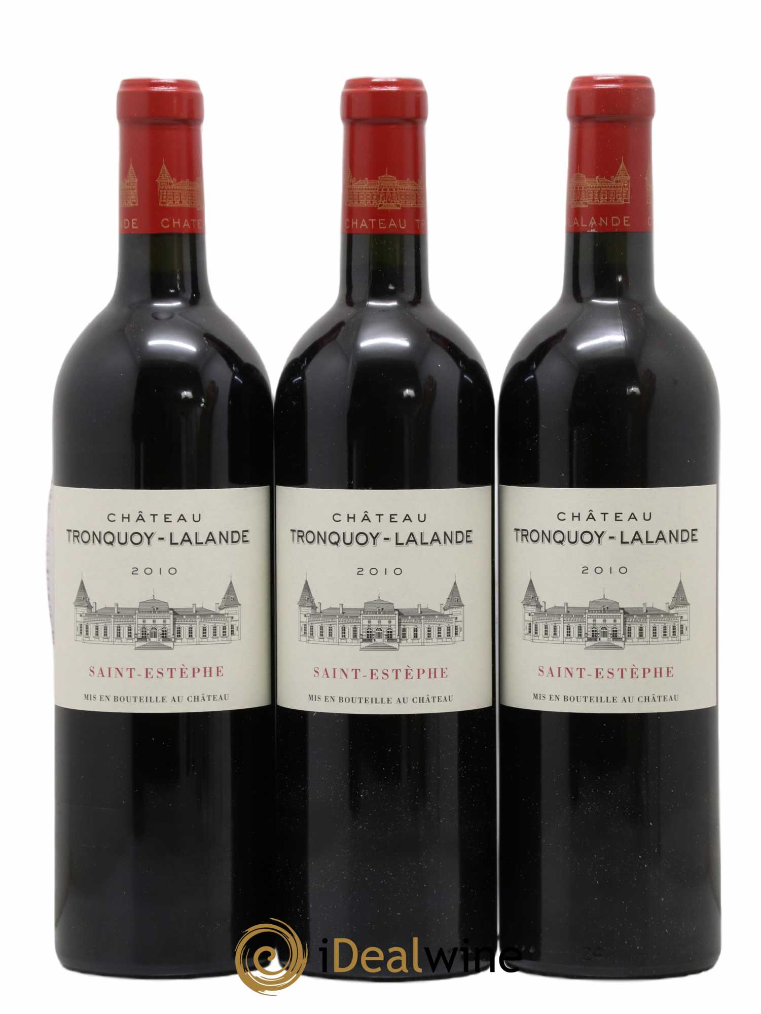 Château Tronquoy Lalande 2010 - Lot de 12 bouteilles - 1