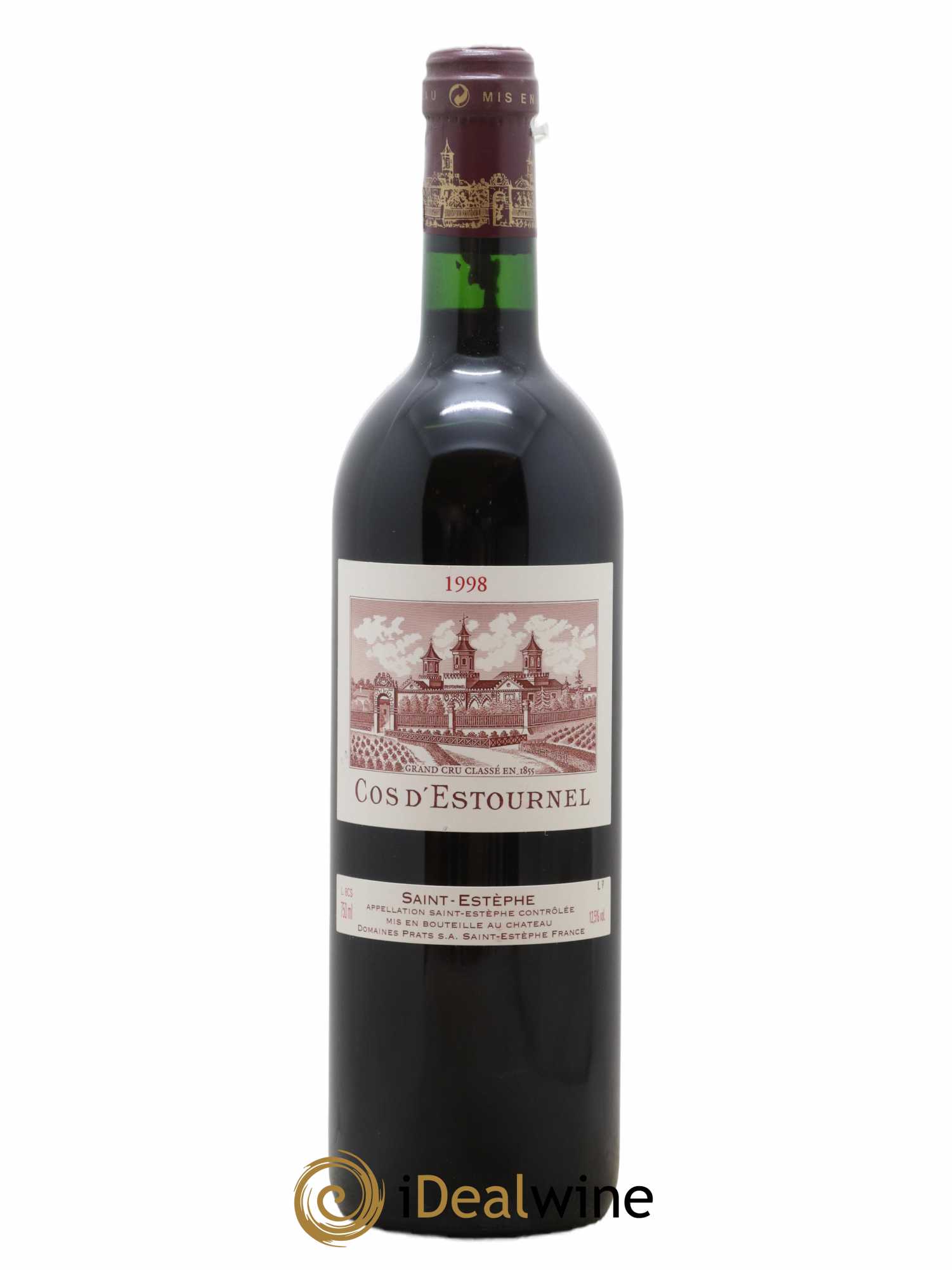 Cos d'Estournel 2ème Grand Cru Classé 1998 - Lot de 1 bouteille - 0