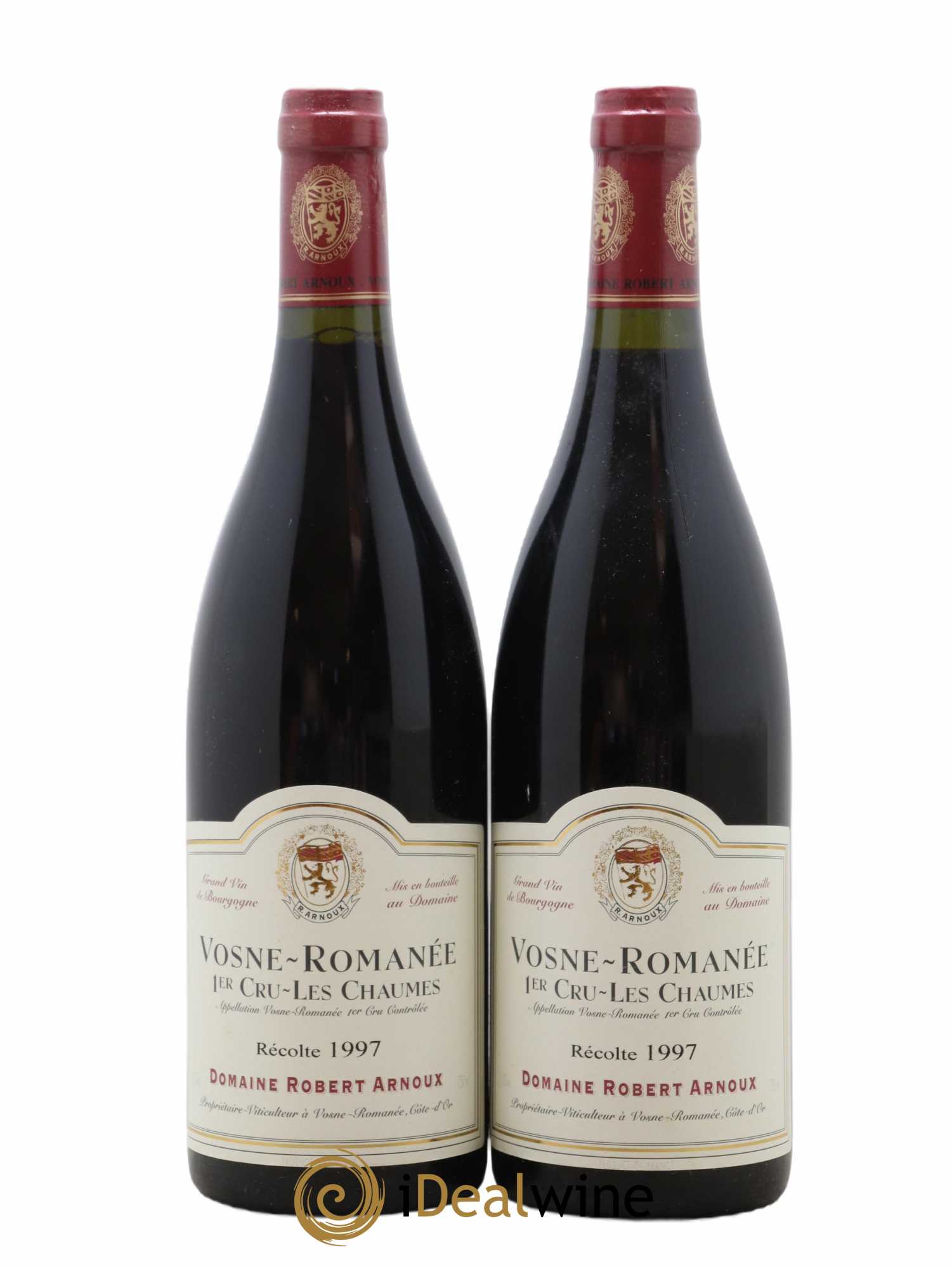 Vosne-Romanée 1er Cru Les Chaumes Robert Arnoux 1997 - Lot de 2 bouteilles - 0