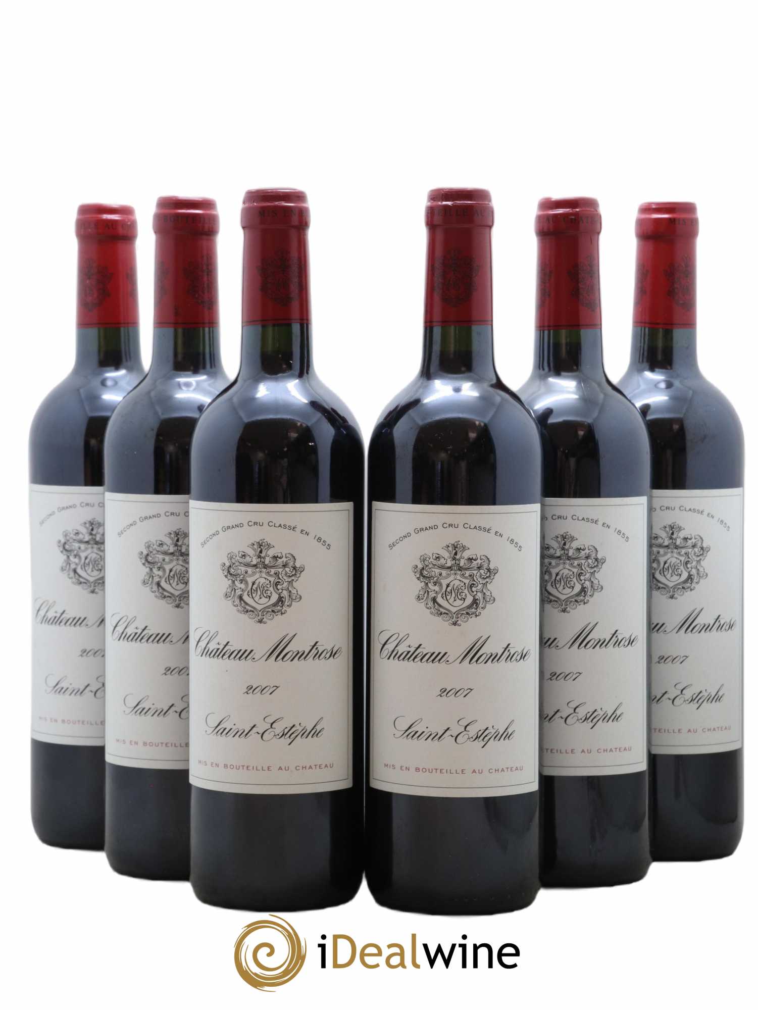 Château Montrose 2ème Grand Cru Classé 2007 - Lot de 6 bouteilles - 0