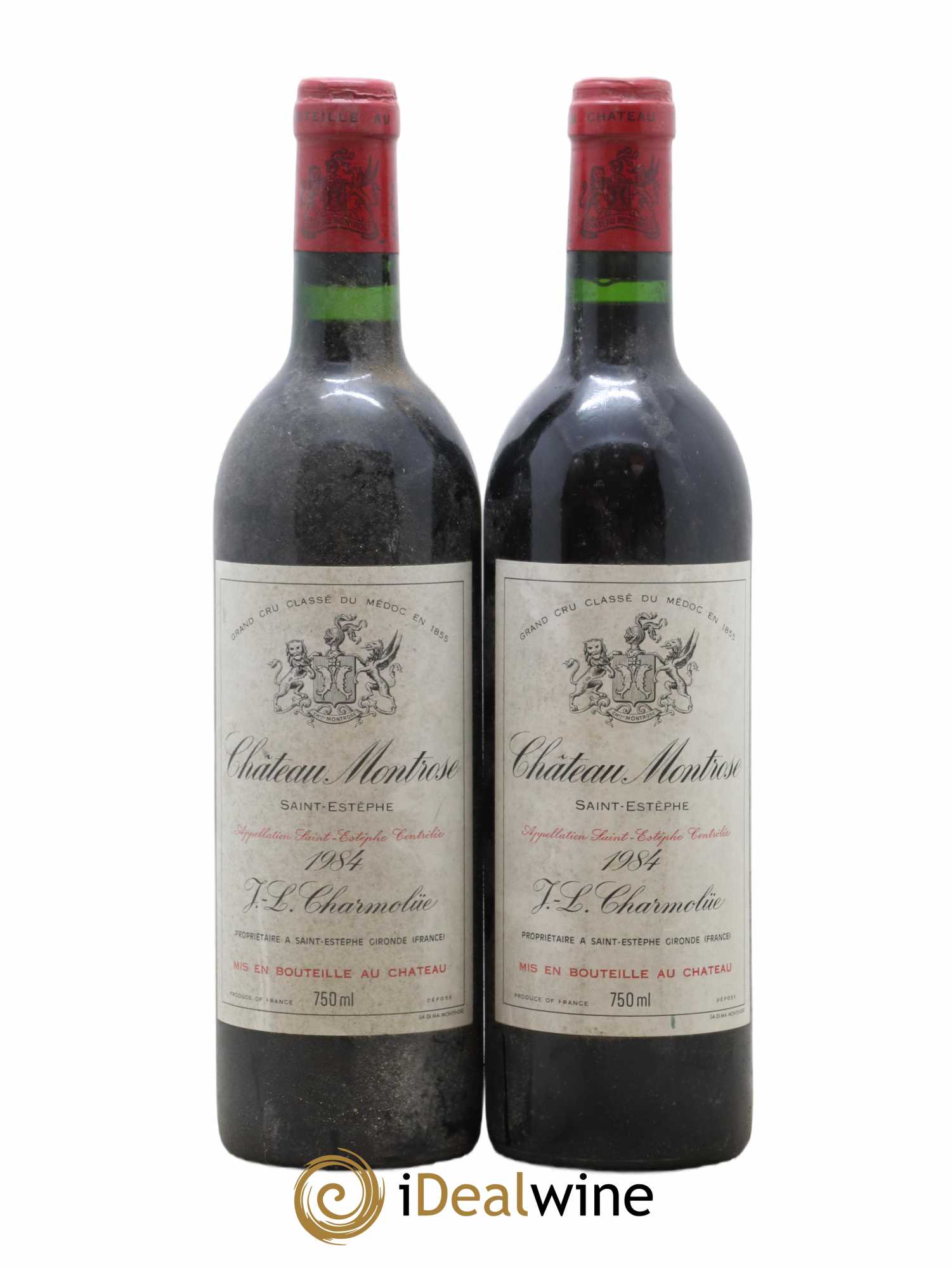 Château Montrose 2ème Grand Cru Classé 1984 - Lot de 2 bouteilles - 0