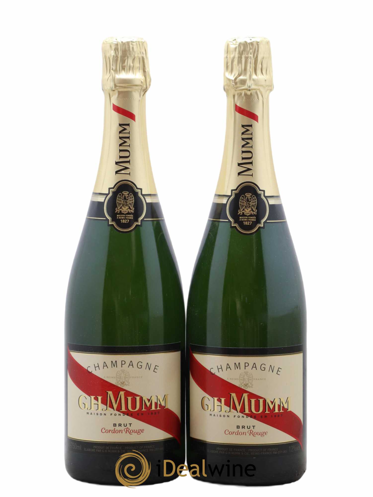 Cordon Rouge Mumm - Posten von 2 Flaschen - 0