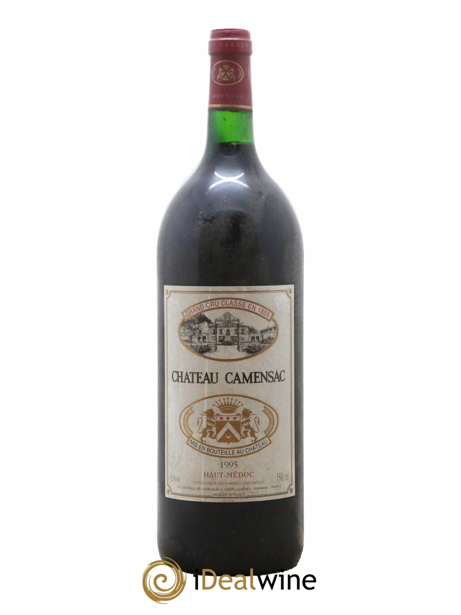 Château Camensac 5ème Grand Cru Classé 1995 - Lot de 1 magnum - 0