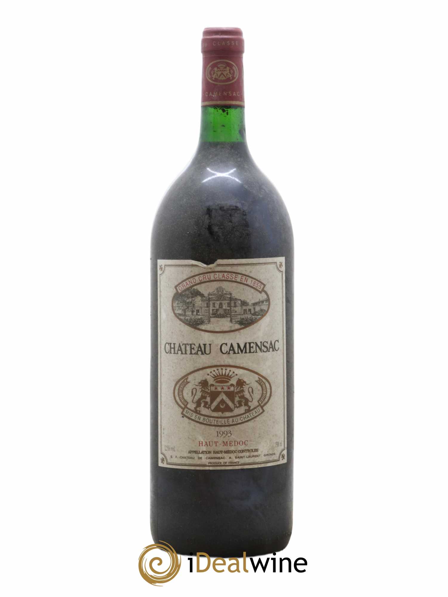 Château Camensac 5ème Grand Cru Classé 1993 - Lot de 1 magnum - 0