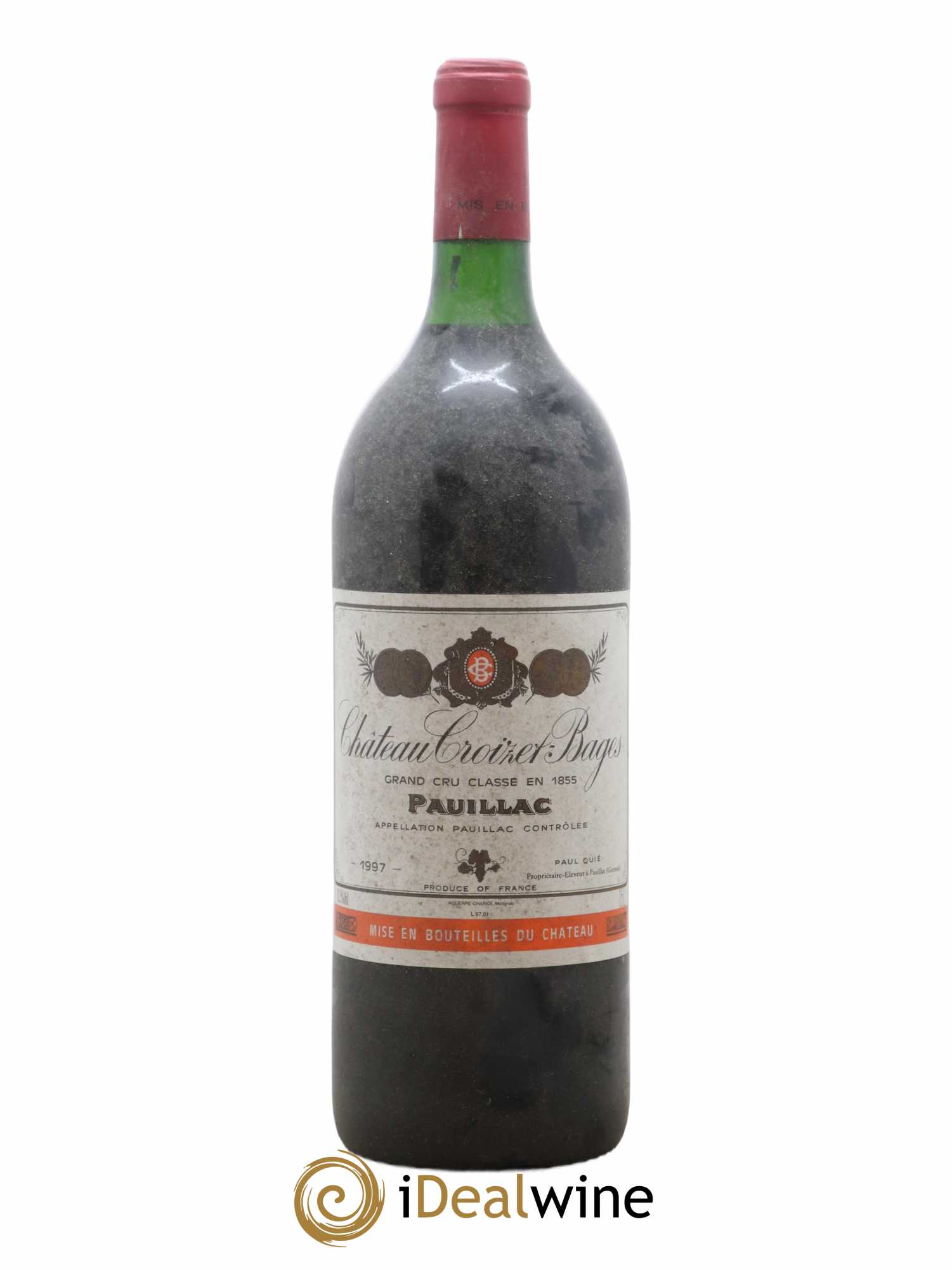 Château Croizet Bages 5ème Grand Cru Classé 1997 - Lot de 1 magnum - 0