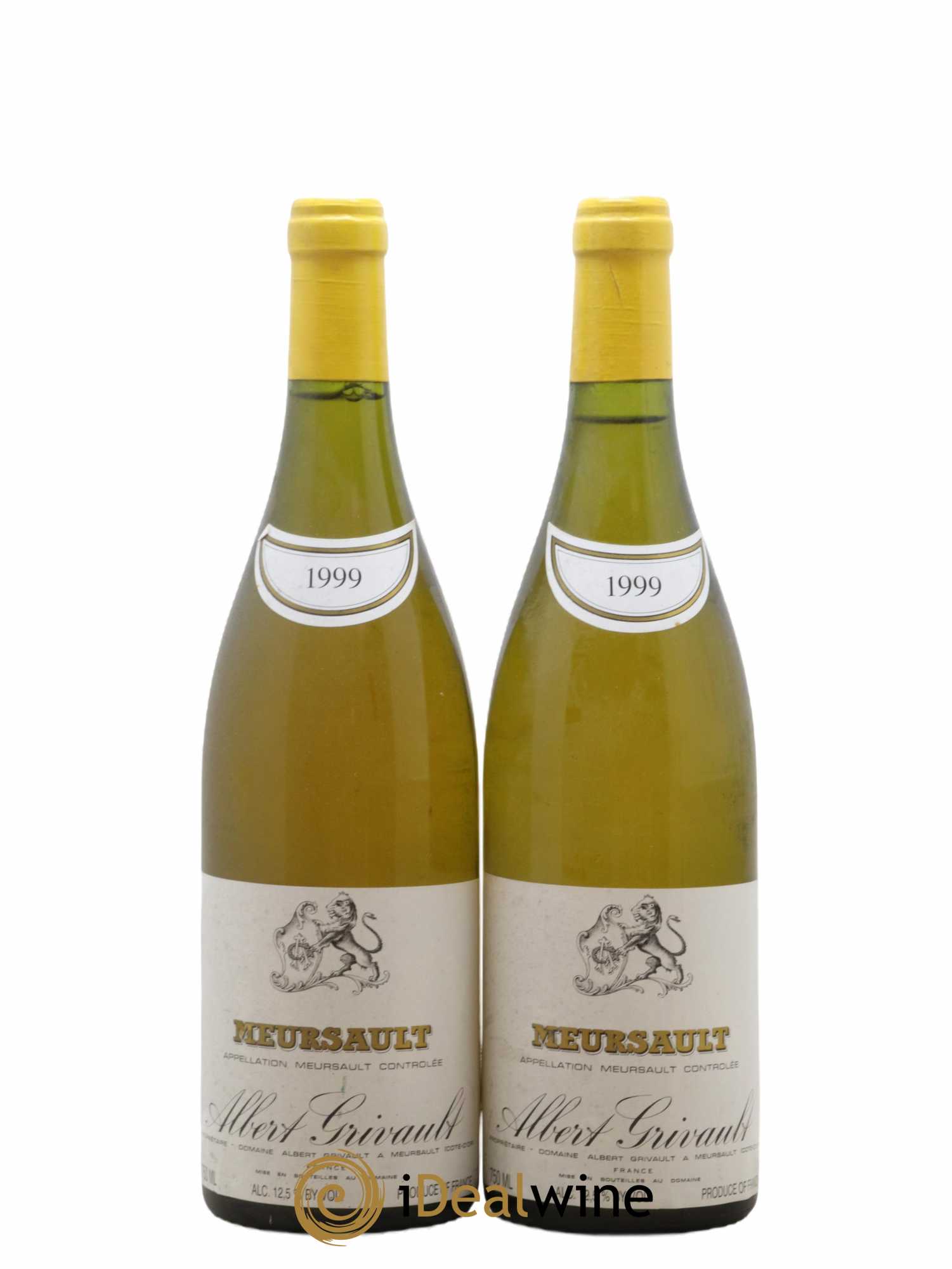 Meursault Albert Grivault 1999 - Lot de 2 bouteilles - 0