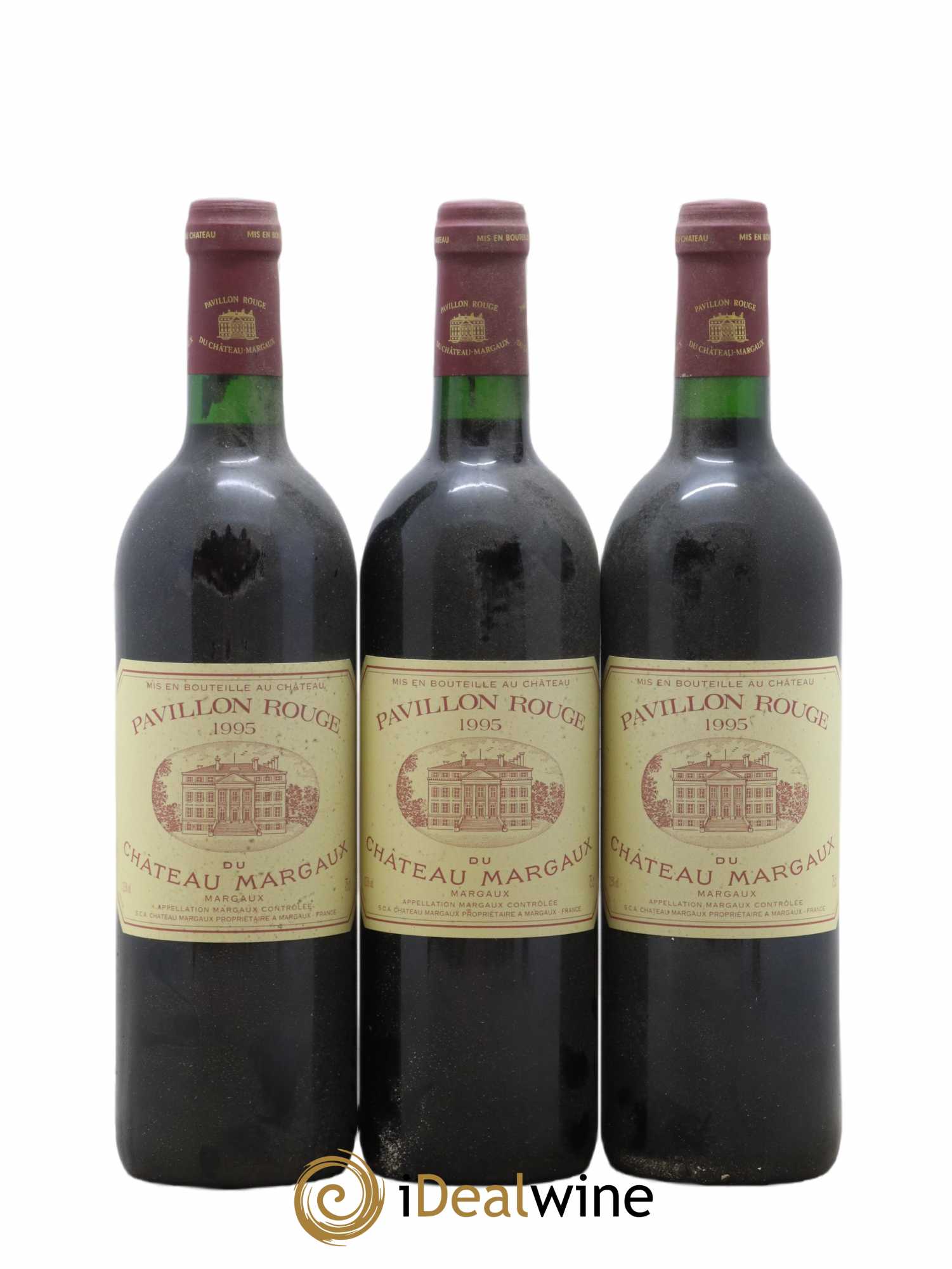 Pavillon Rouge du Château Margaux Second Vin 1995 - Lot de 12 bouteilles - 2