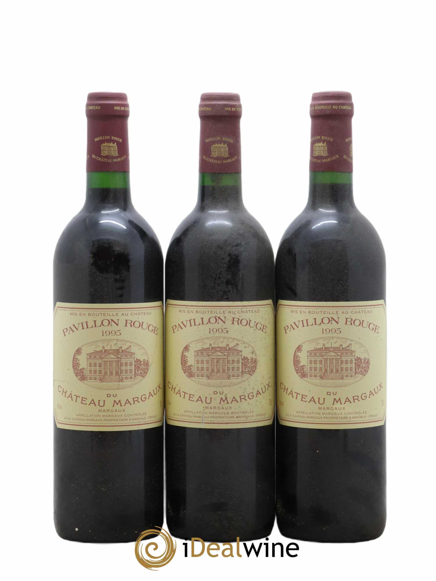 Pavillon Rouge du Château Margaux Second Vin 1995 - Lot de 12 bouteilles - 3