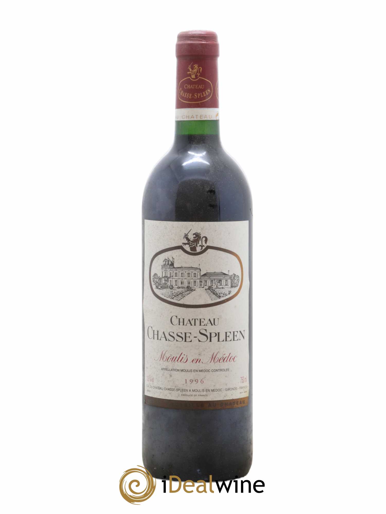 Château Chasse Spleen 1996 - Lot de 1 bouteille - 0