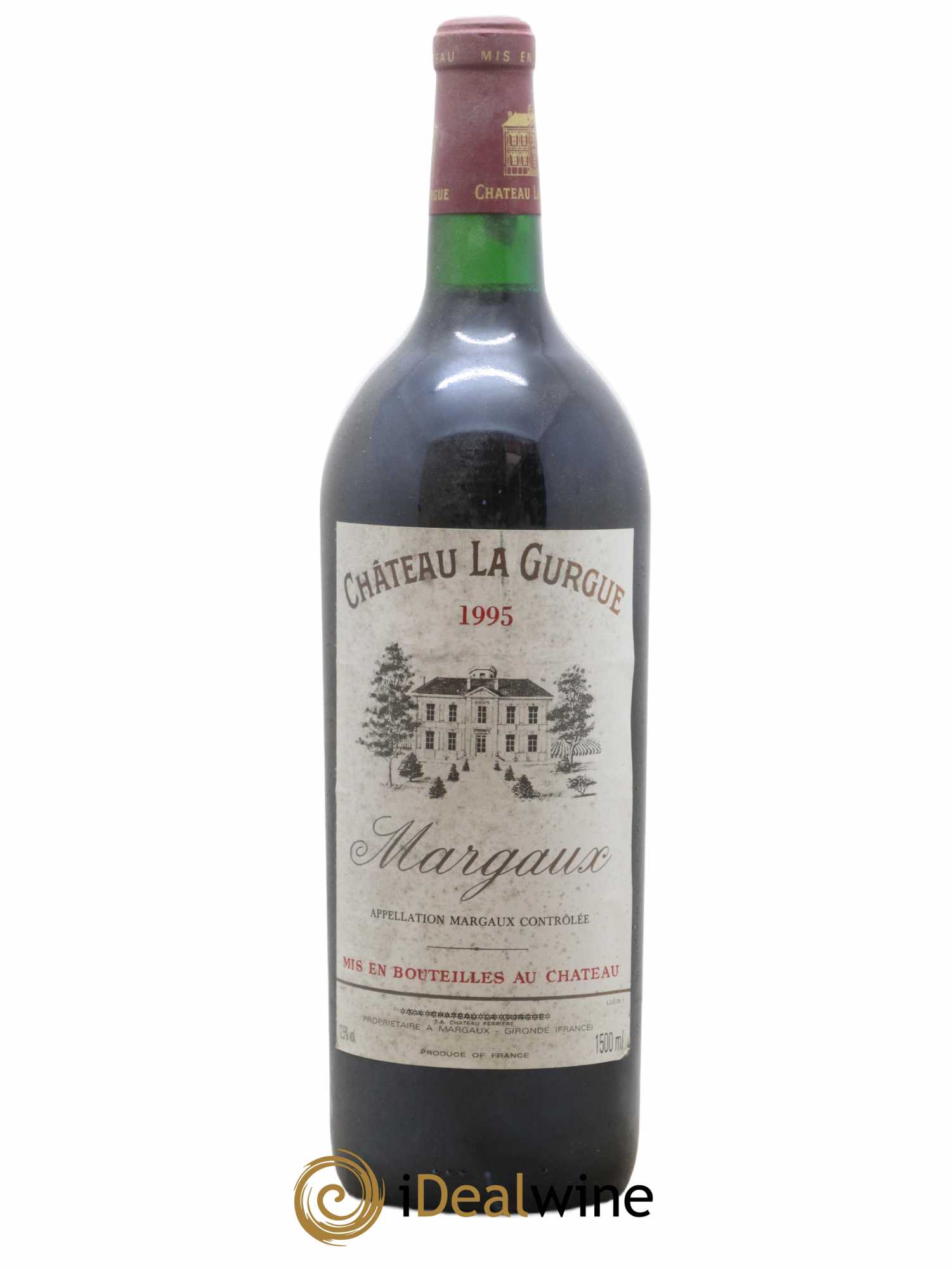 Château la Gurgue Cru Bourgeois 1995 - Lot de 1 magnum - 0