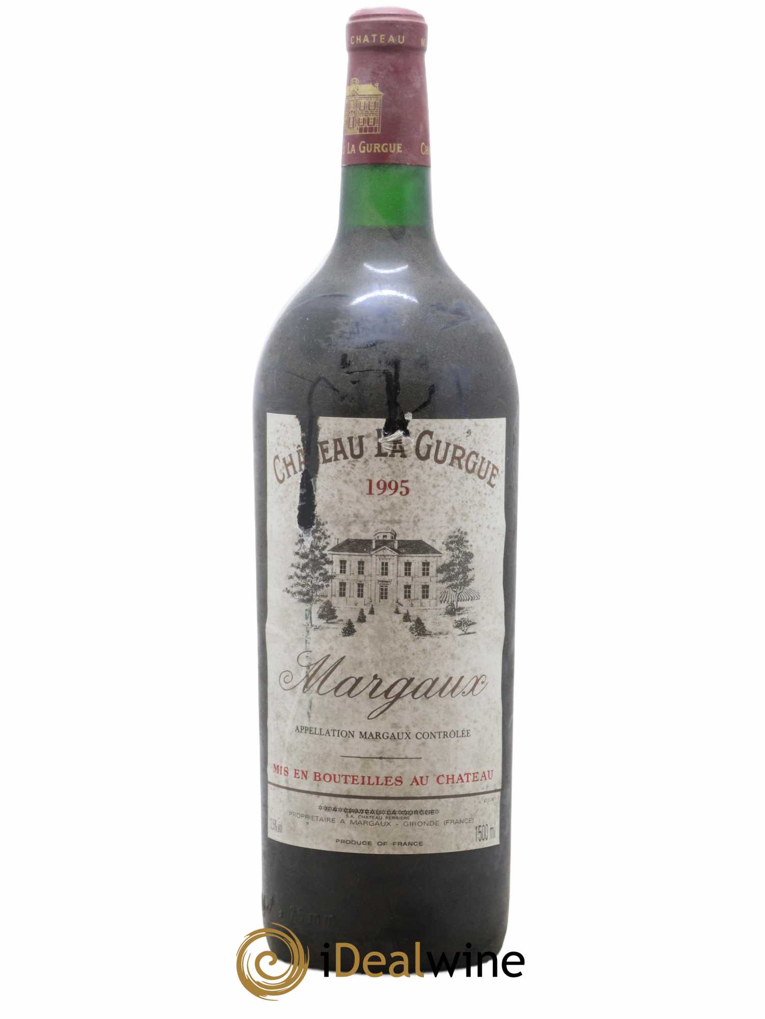 Château la Gurgue Cru Bourgeois 1995 - Lot de 1 magnum - 0