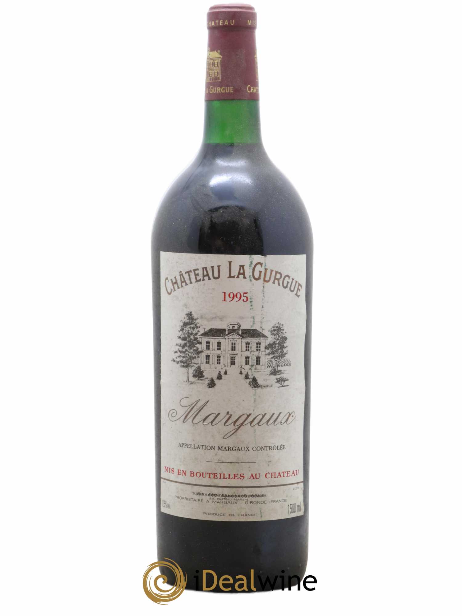 Château la Gurgue Cru Bourgeois 1995 - Lot de 1 magnum - 0
