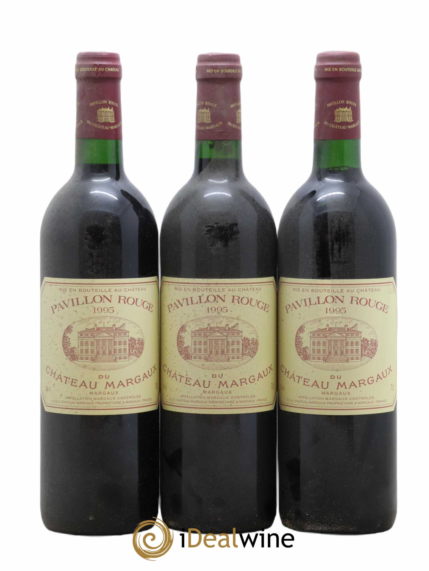 Pavillon Rouge du Château Margaux Second Vin 1995 - Lot de 6 bouteilles - 1