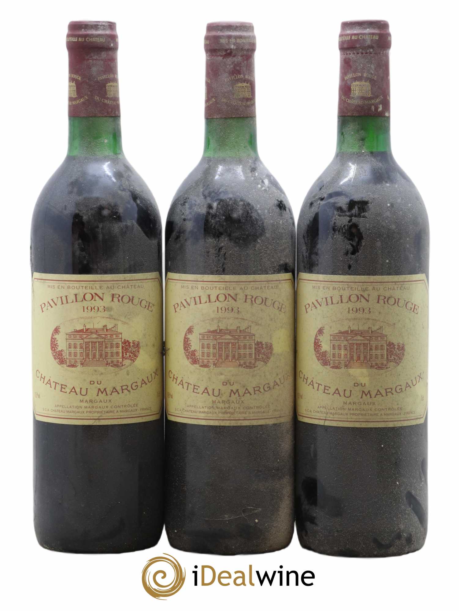 Pavillon Rouge du Château Margaux Second Vin 1993 - Lot de 6 bouteilles - 1