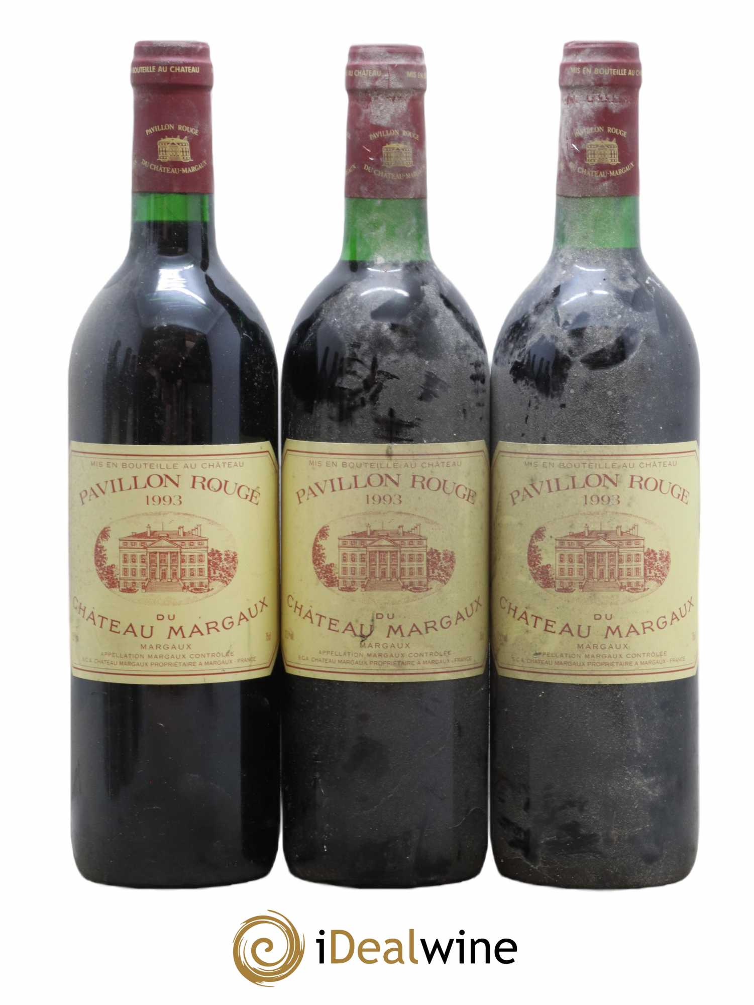 Pavillon Rouge du Château Margaux Second Vin 1993 - Lot de 6 bouteilles - 2