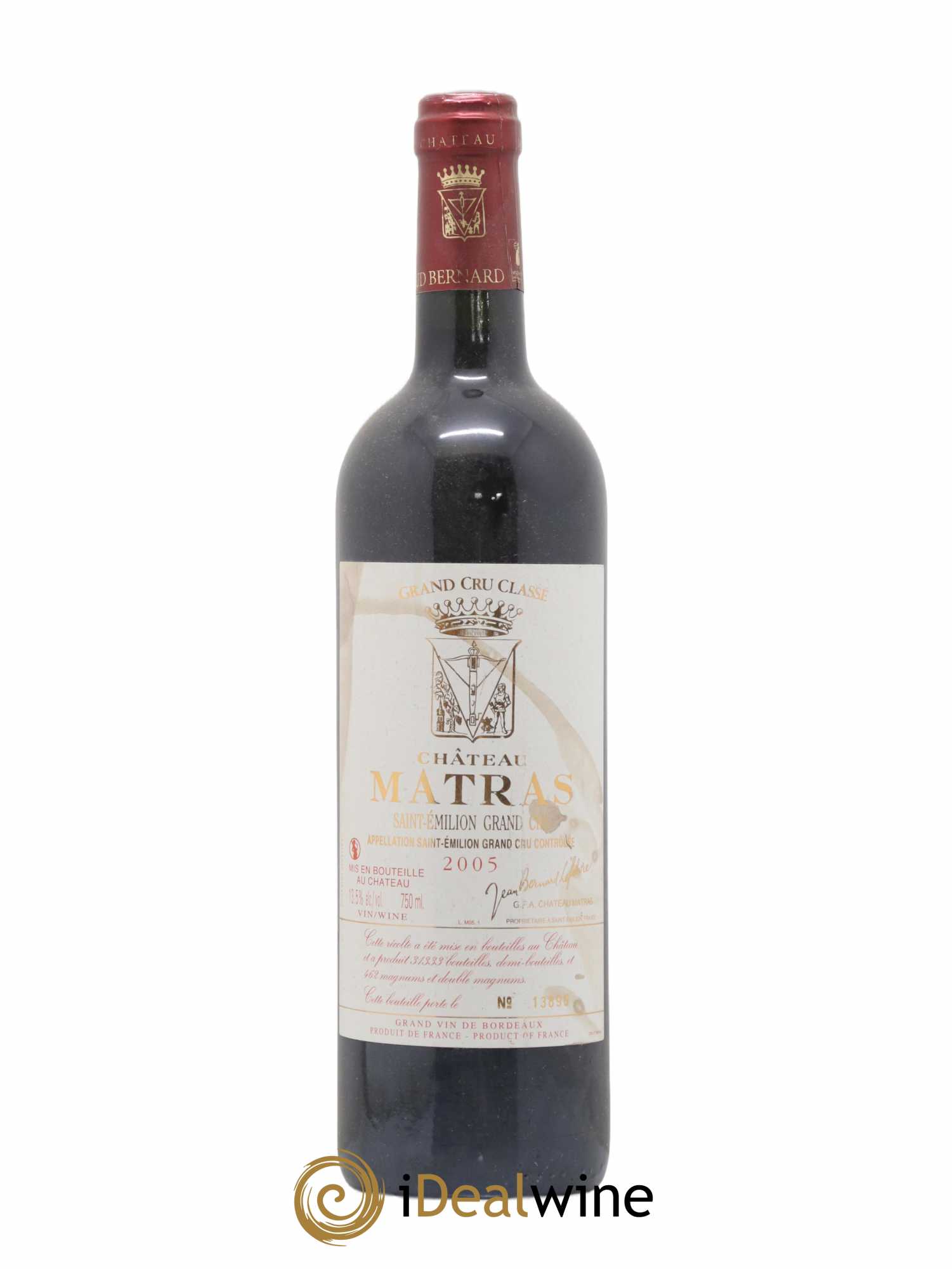 Château Matras 2005 - Posten von 1 Flasche - 0