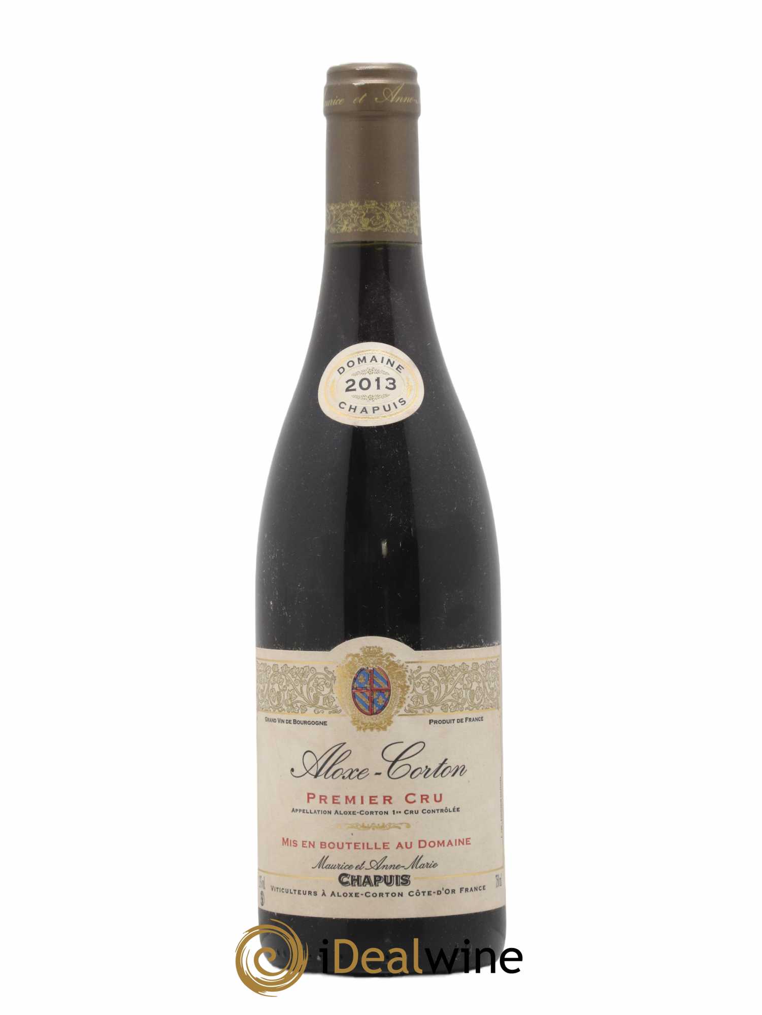 Aloxe-Corton 1er Cru Domaine Chapuis 2013 - Lot de 1 bouteille - 0