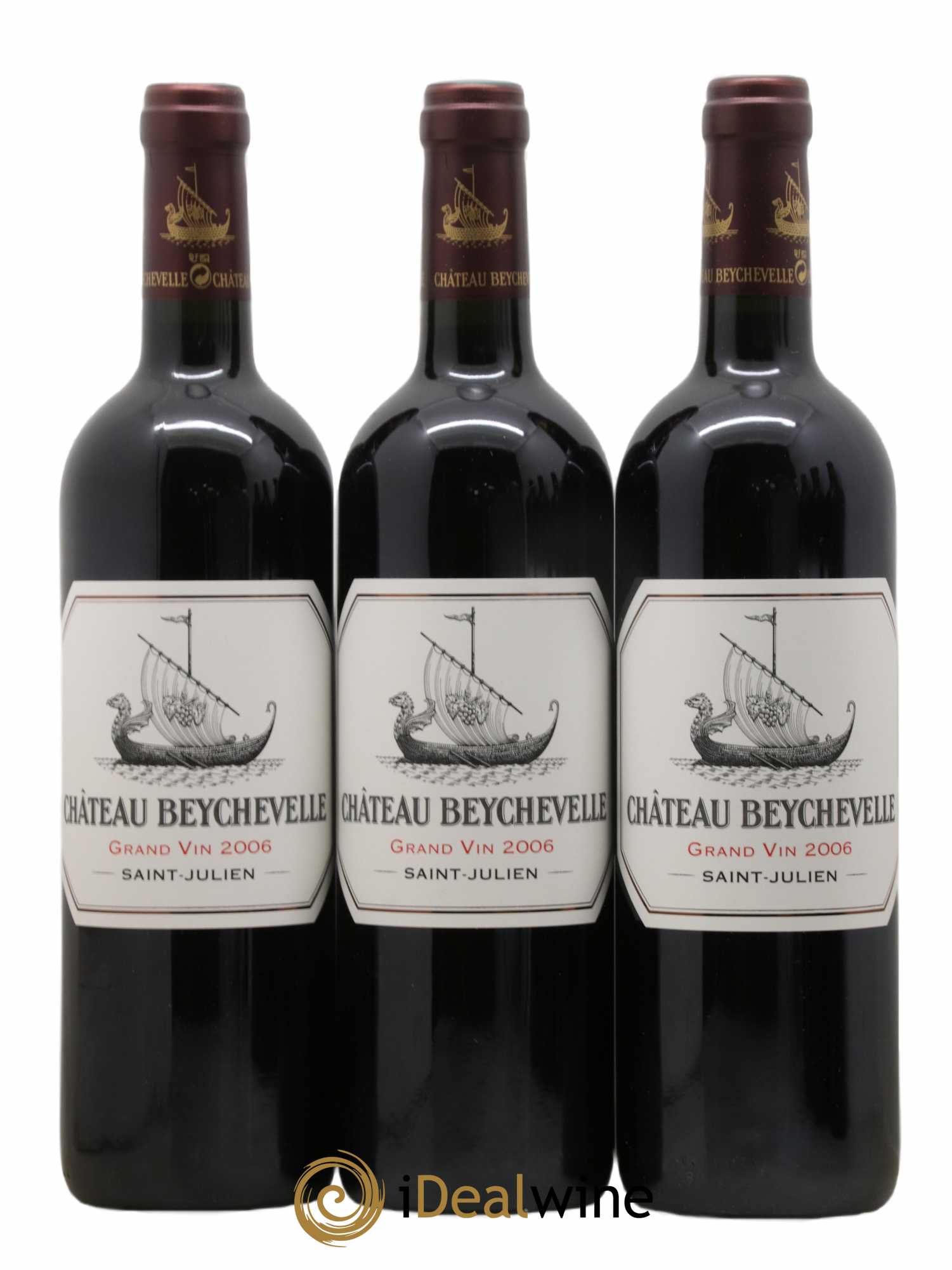 Château Beychevelle 4ème Grand Cru Classé 2006 - Lot de 6 bouteilles - 1