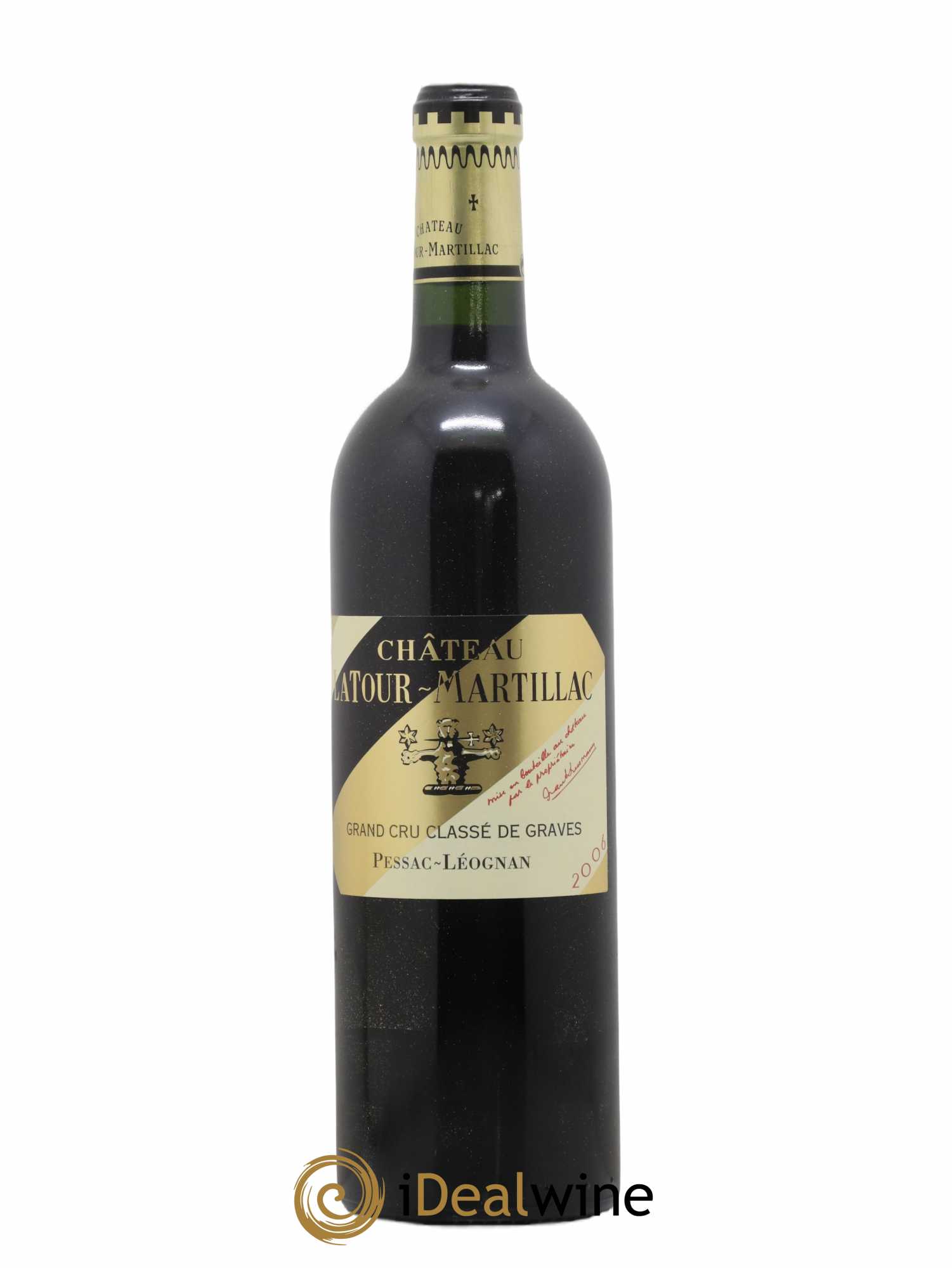 Château Latour-Martillac Cru Classé de Graves 2006 - Lot de 1 bouteille - 0