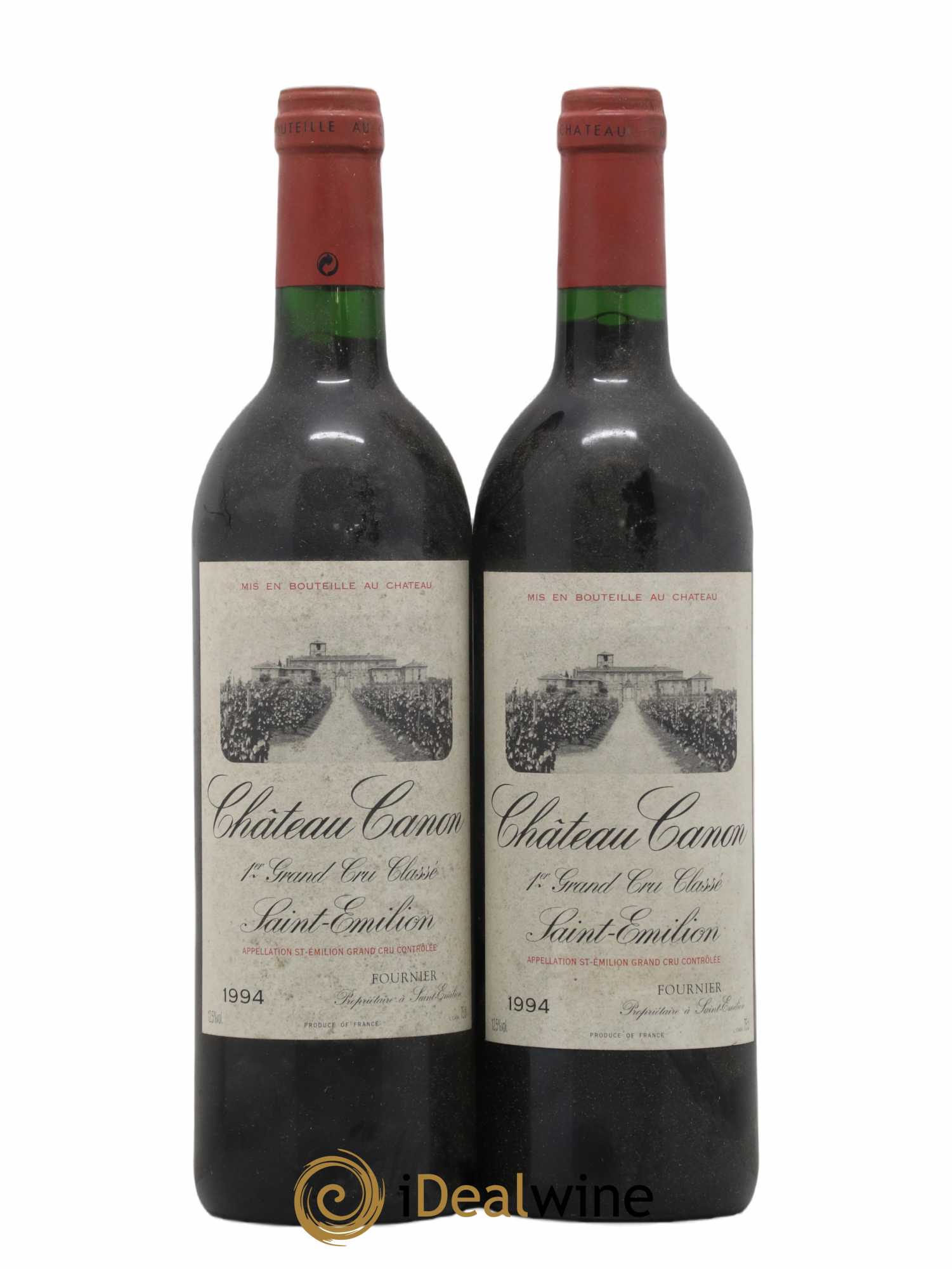 Château Canon 1er Grand Cru Classé B 1994 - Lot de 2 bouteilles - 0