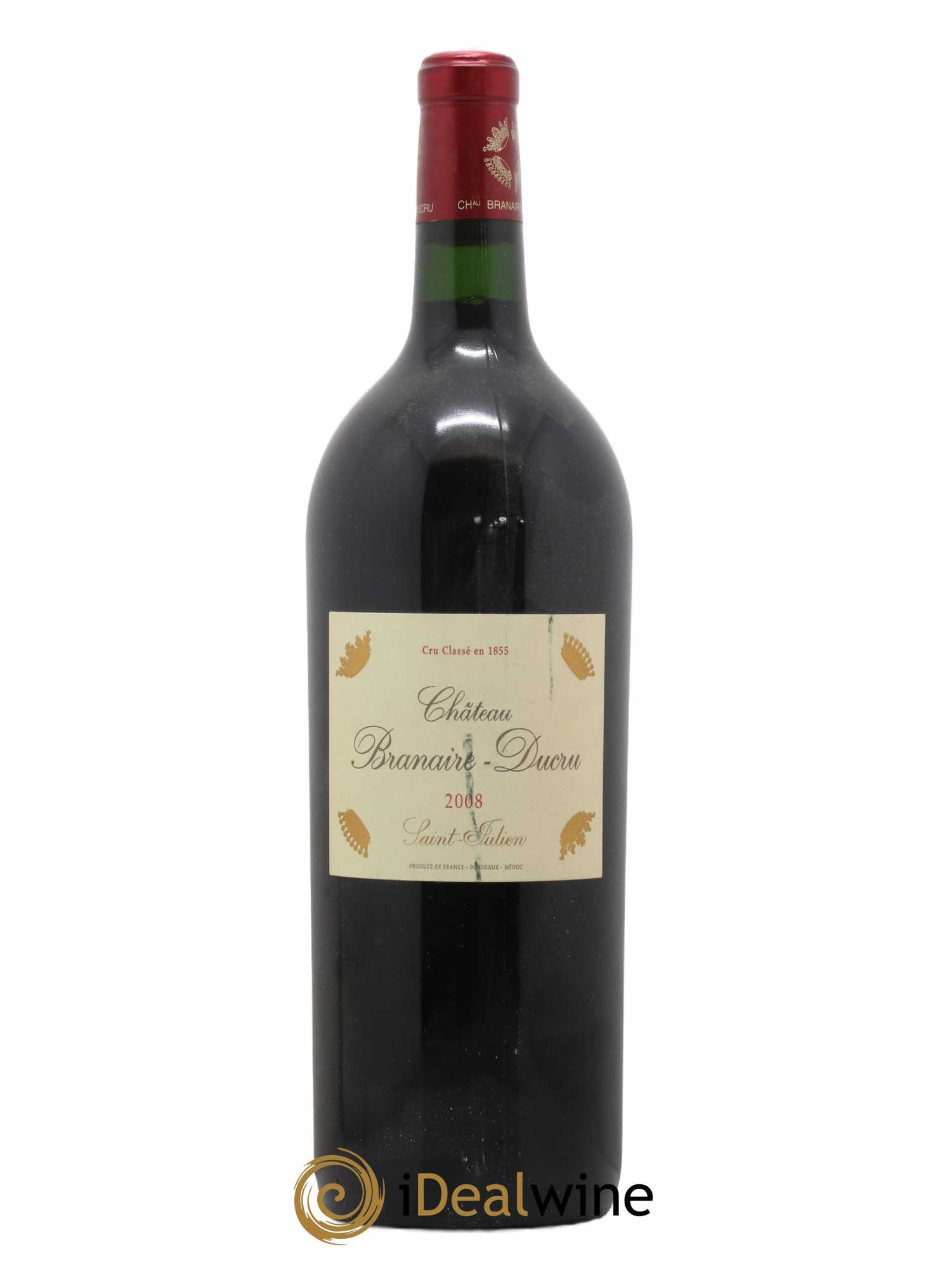Château Branaire Ducru 4ème Grand Cru Classé 2008 - Lot de 1 magnum - 0