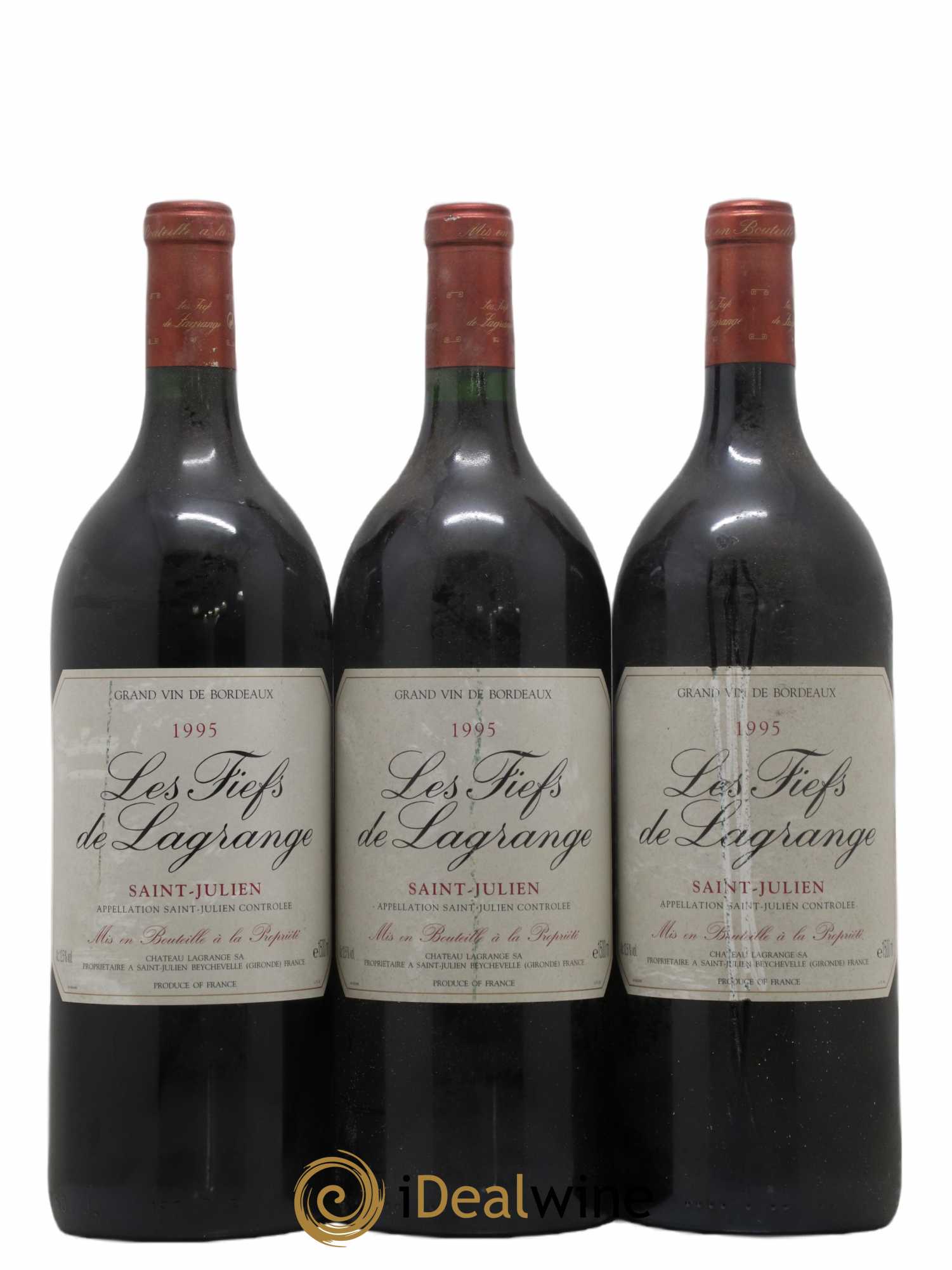 Les Fiefs de Lagrange Second Vin 1995 - Lot de 6 magnums - 2