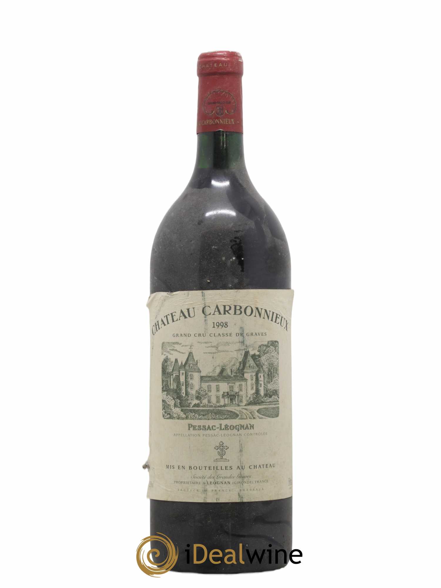 Château Carbonnieux Cru Classé de Graves 1998 - Lot de 1 magnum - 0