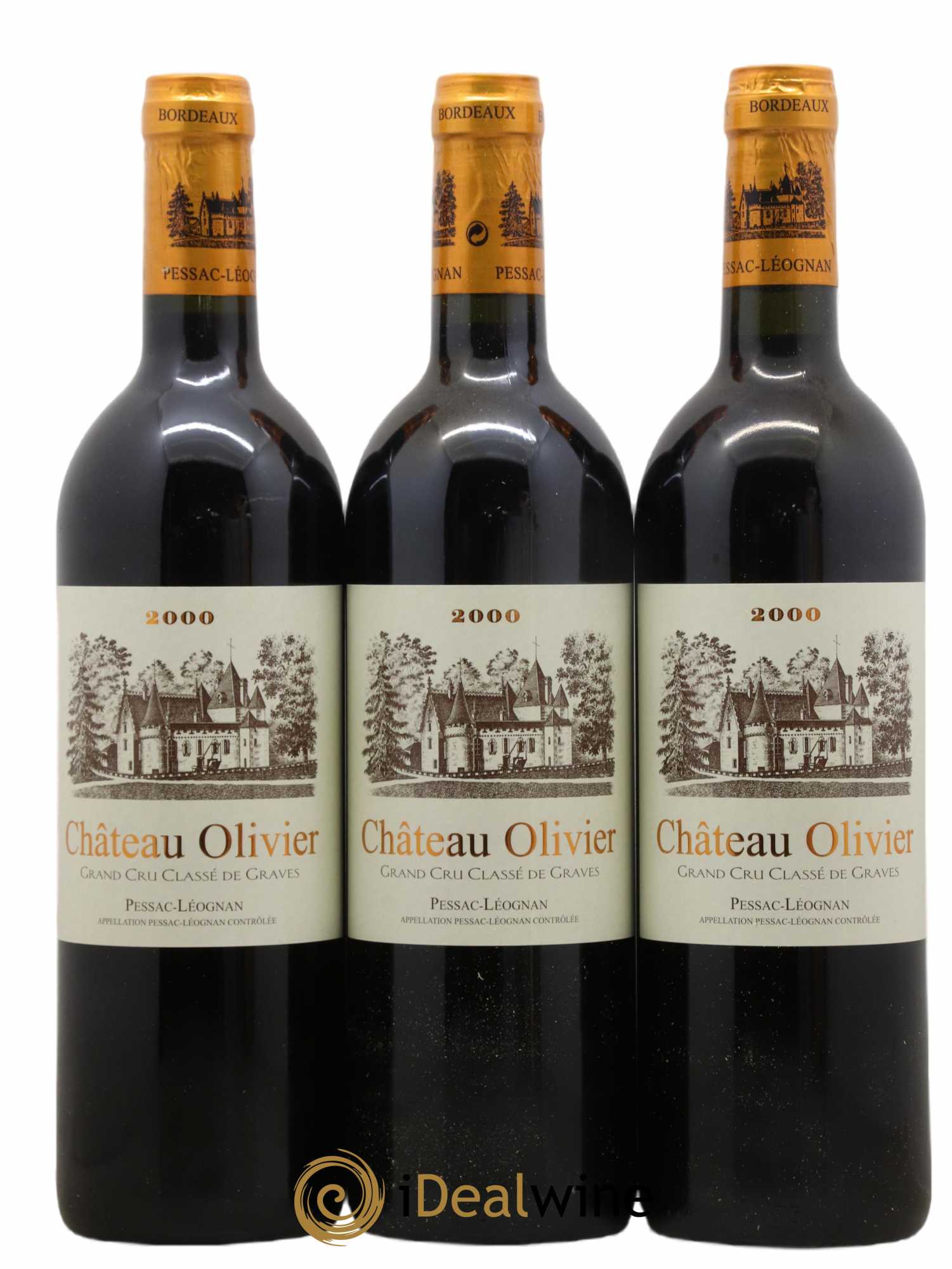 Château Olivier Cru Classé de Graves 2000 - Lot de 12 bouteilles - 4