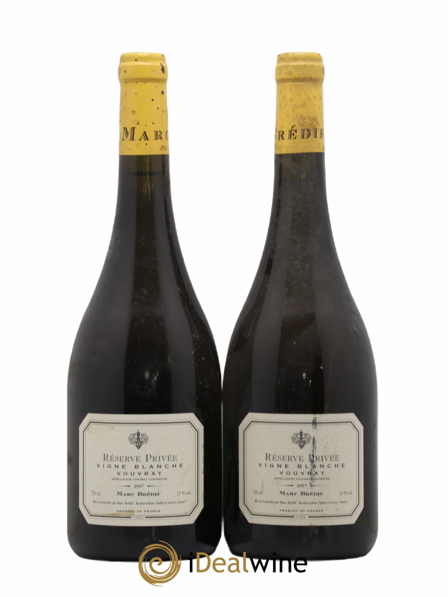 Vouvray Marc Bredif Vigne Blanche Réserve Privée 1997 - Lot de 2 bouteilles - 0