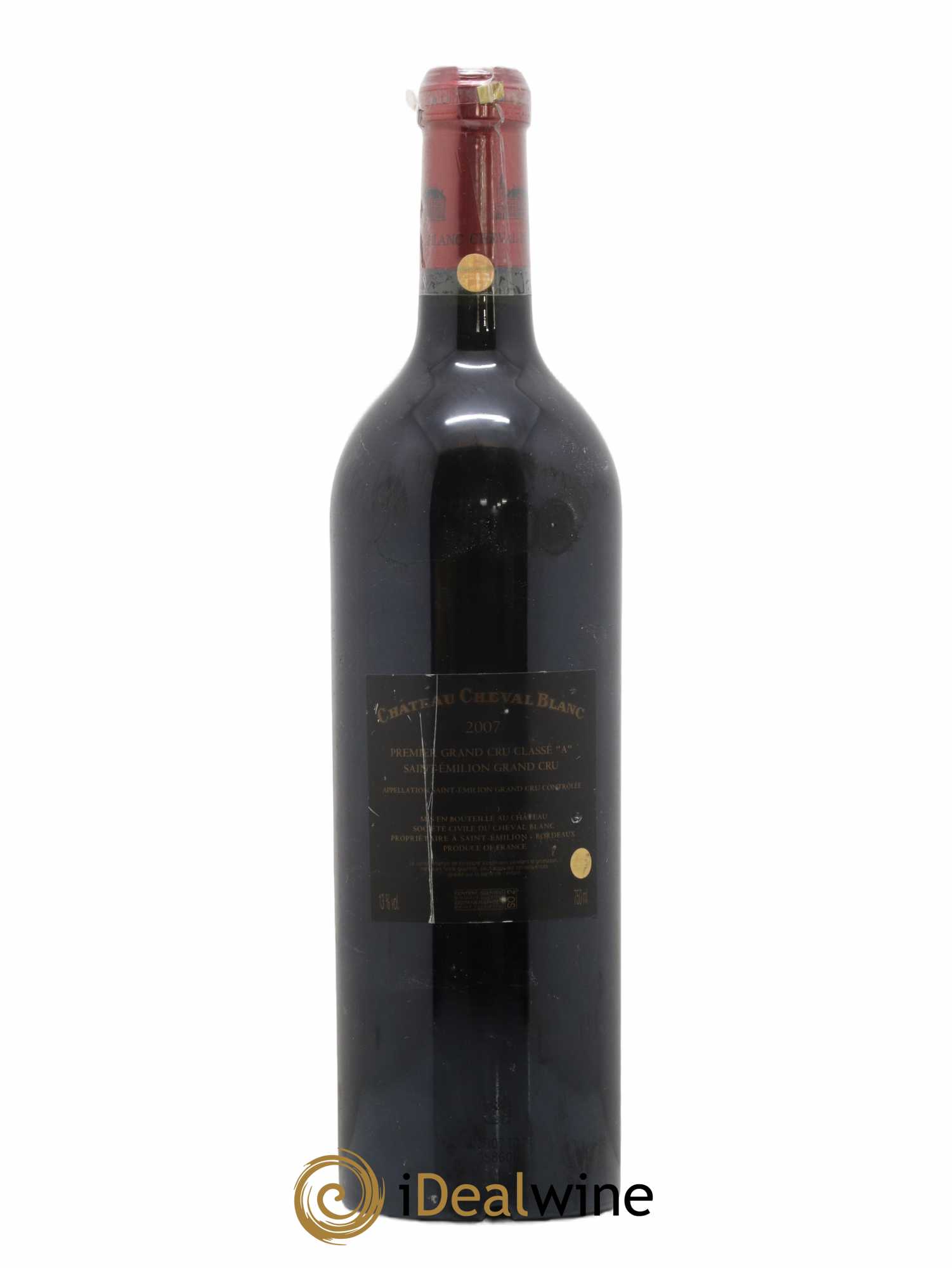 Château Cheval Blanc 1er Grand Cru Classé A 2007 - Lot de 1 bouteille - 1