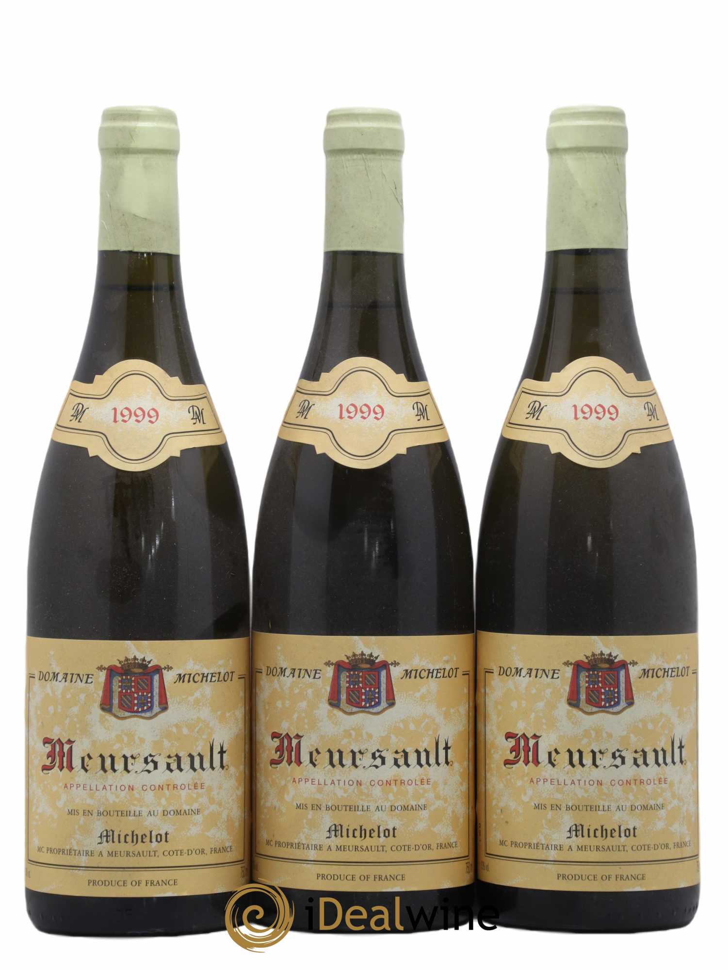 Meursault Domaine Michelot 1999 - Lot de 3 bouteilles - 0