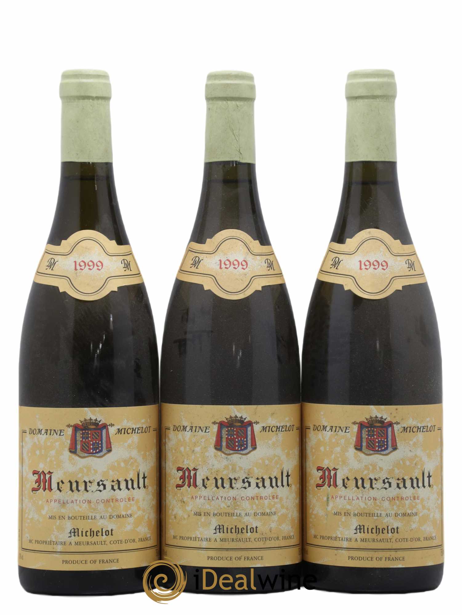 Meursault Domaine Michelot 1999 - Lot de 3 bouteilles - 0