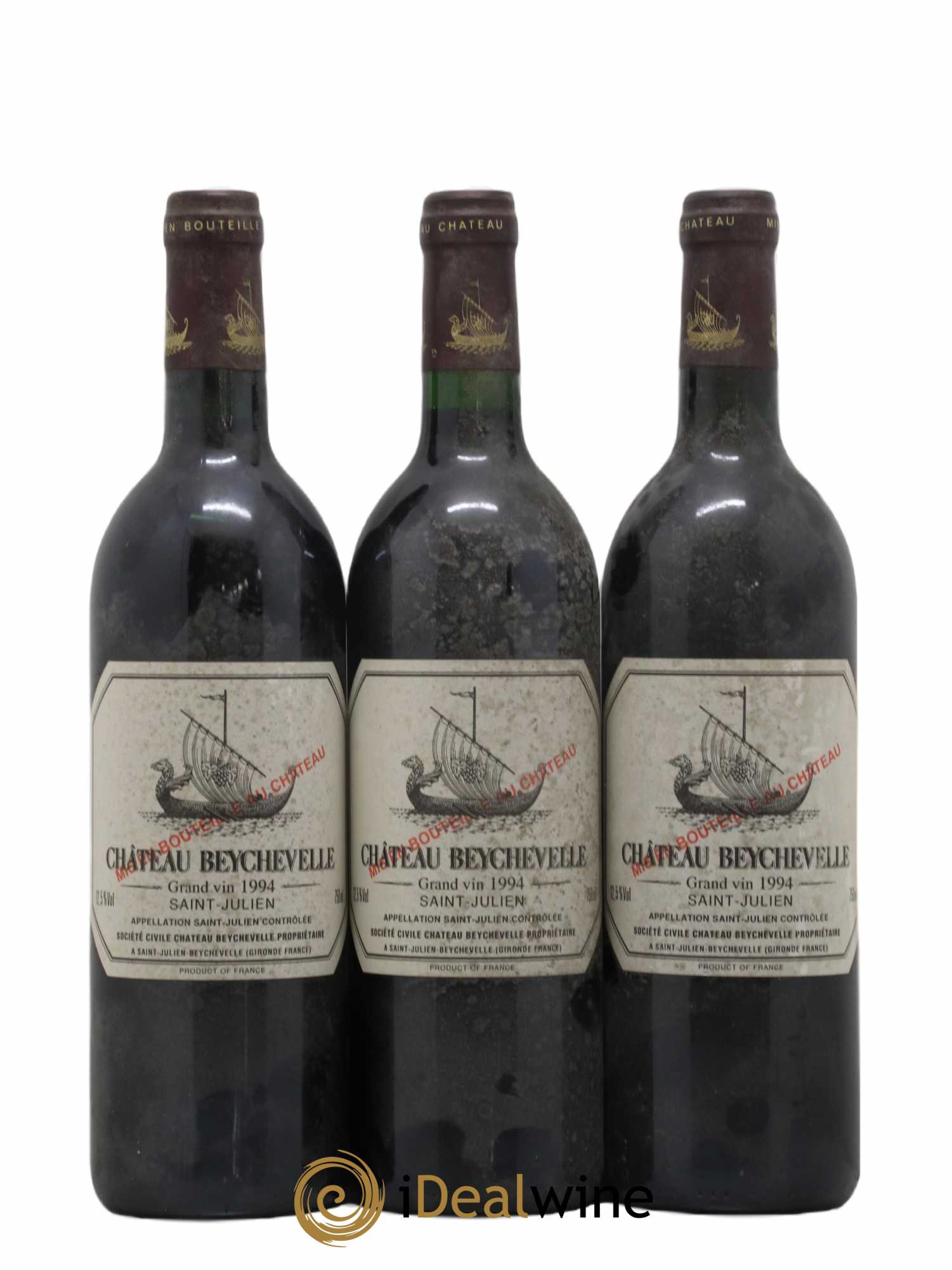 Château Beychevelle 4ème Grand Cru Classé 1994 - Lot de 6 bouteilles - 1