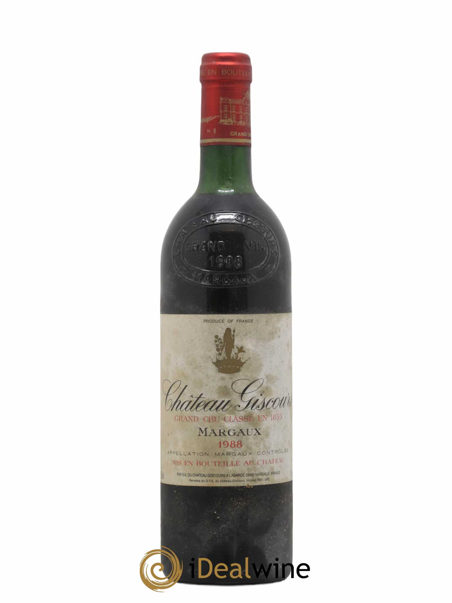 Château Giscours 3ème Grand Cru Classé 1988 - Lot de 1 bouteille - 0