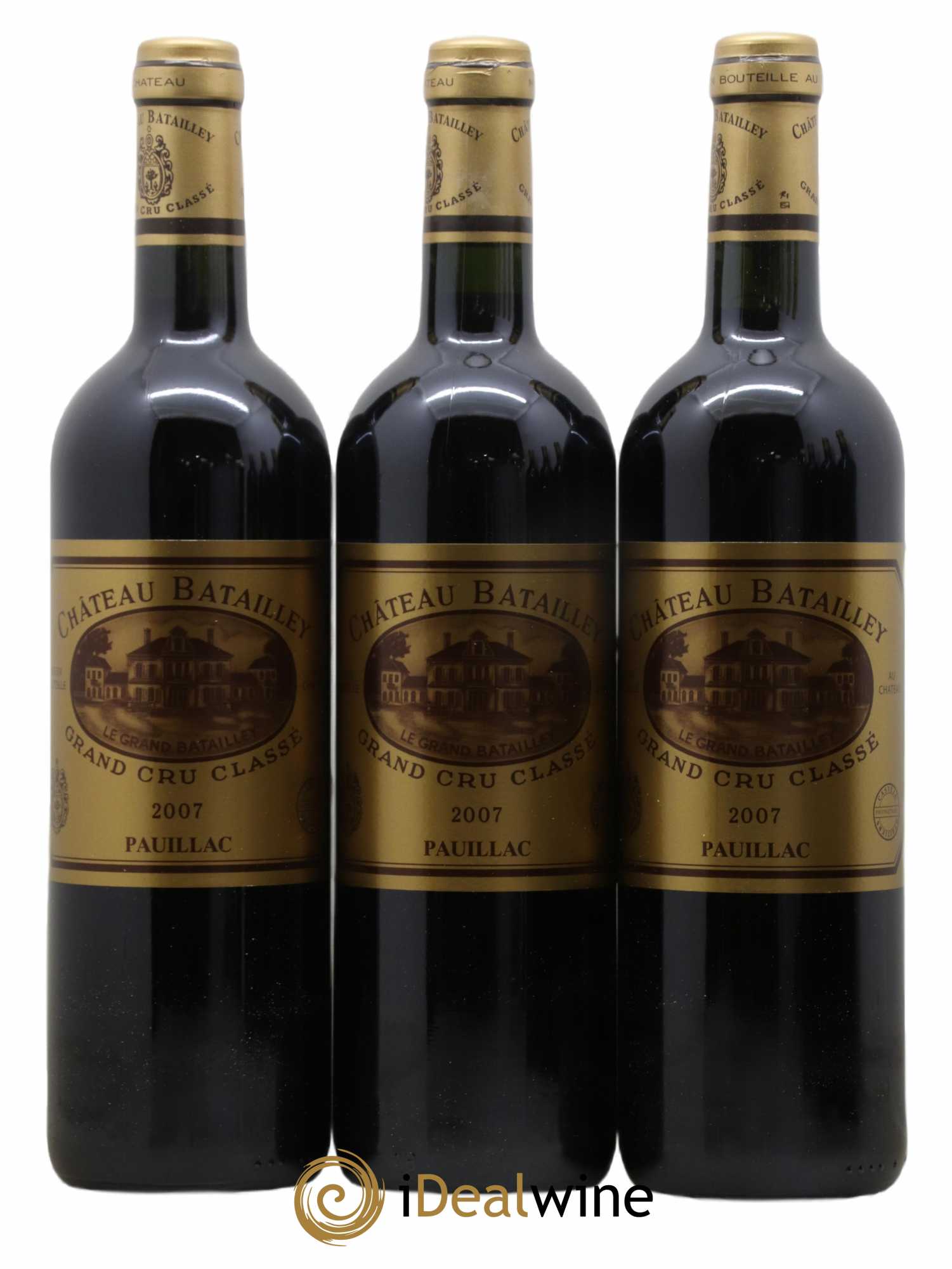 Château Batailley 5ème Grand Cru Classé 2007 - Lot de 6 bouteilles - 1