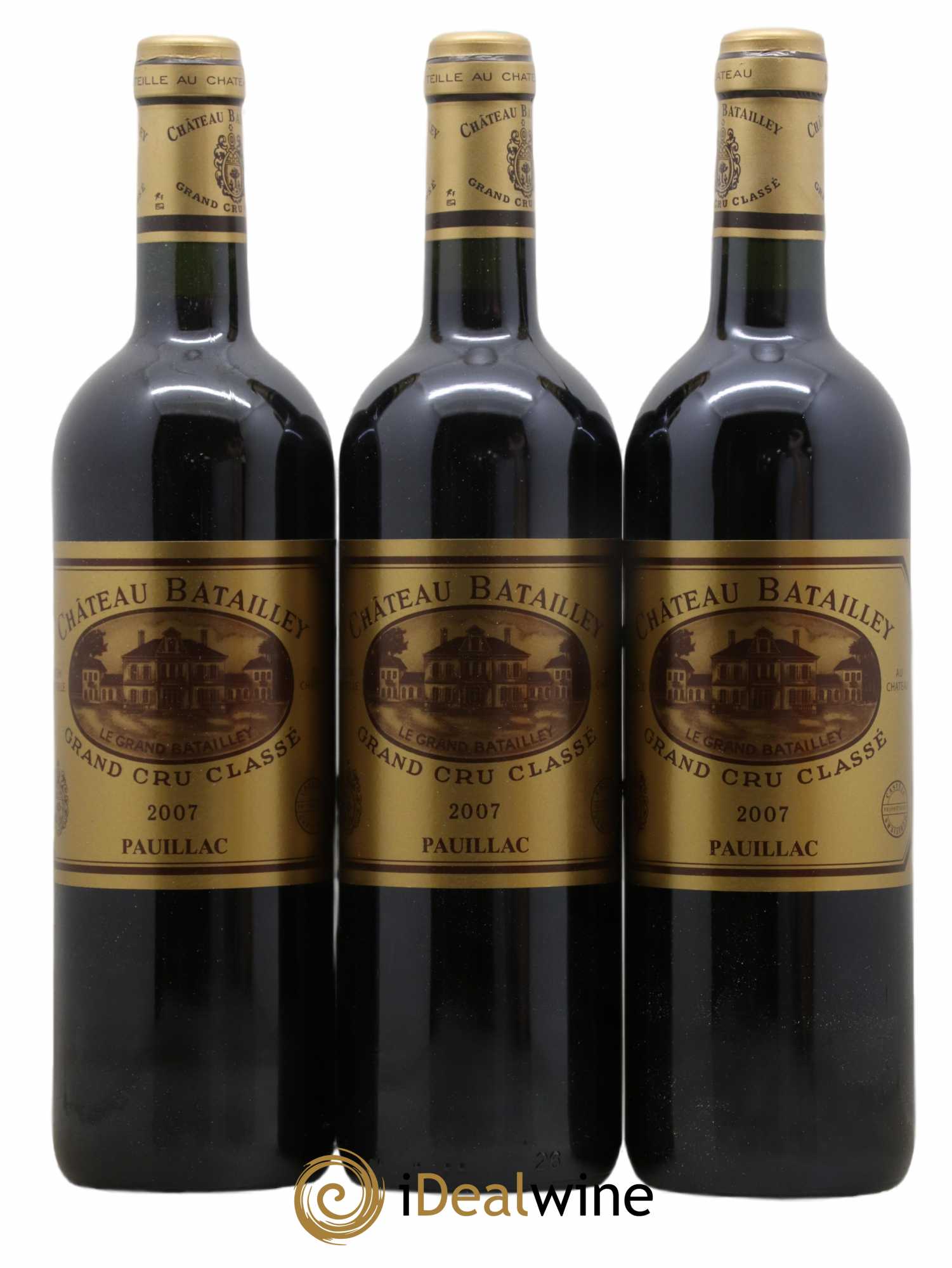 Château Batailley 5ème Grand Cru Classé 2007 - Lot de 6 bouteilles - 2