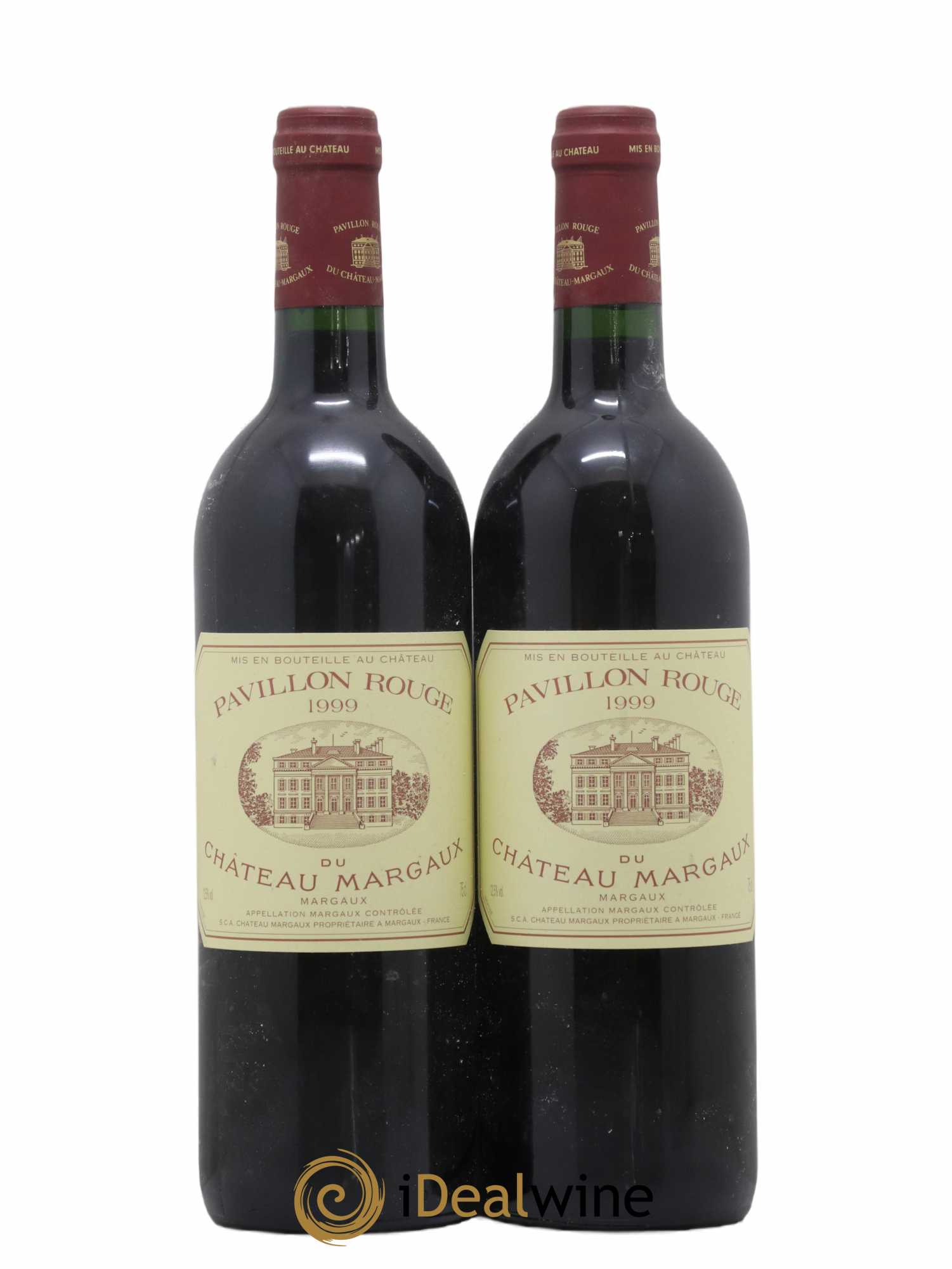 Pavillon Rouge du Château Margaux Second Vin 1999 - Lot de 2 bouteilles - 0