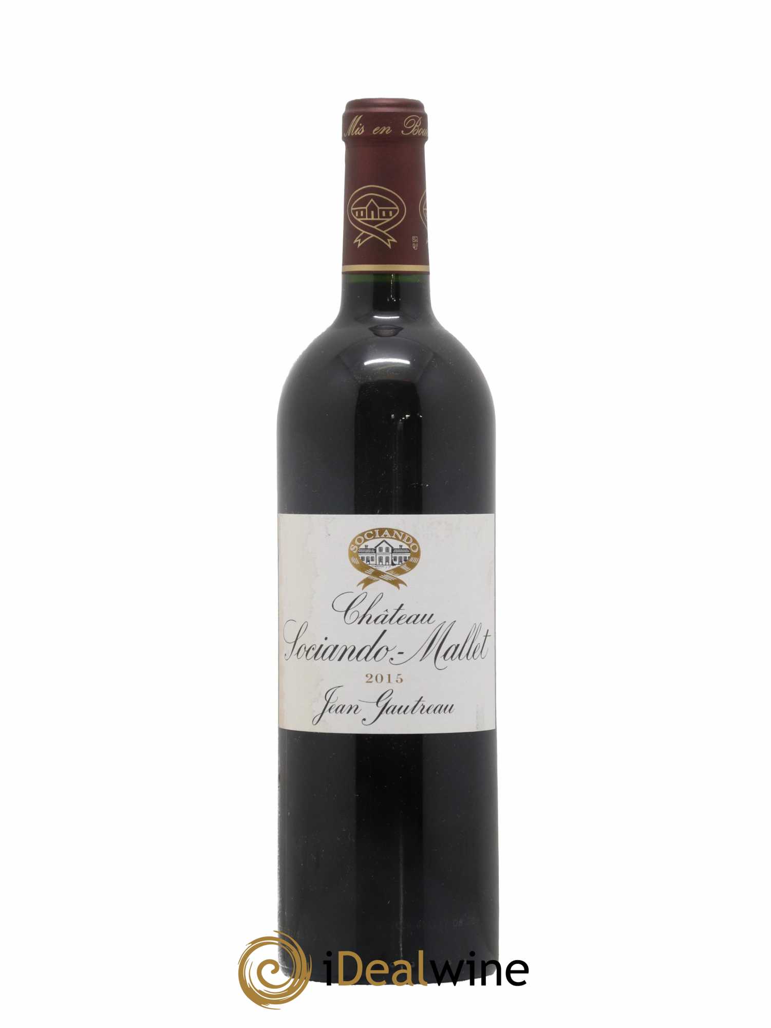 Château Sociando Mallet 2015 - Lot de 1 bouteille - 0