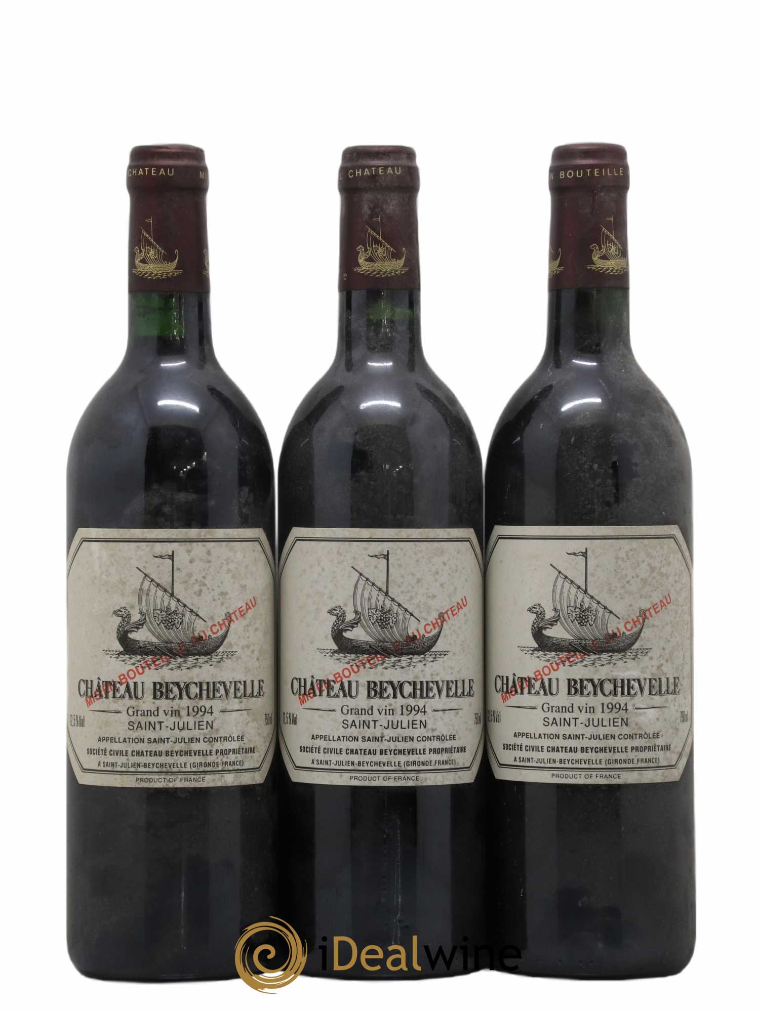Château Beychevelle 4ème Grand Cru Classé 1994 - Lot de 12 bouteilles - 2