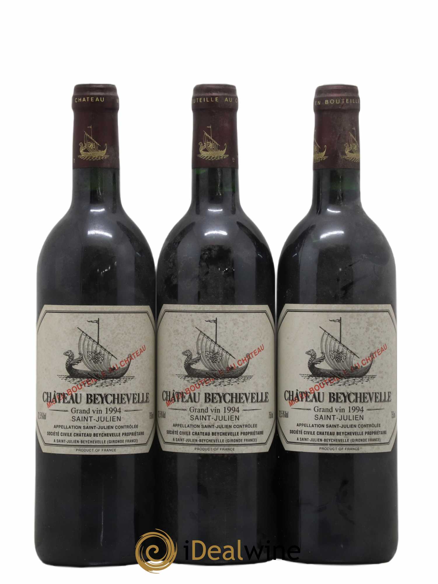 Château Beychevelle 4ème Grand Cru Classé 1994 - Lot de 12 bouteilles - 4