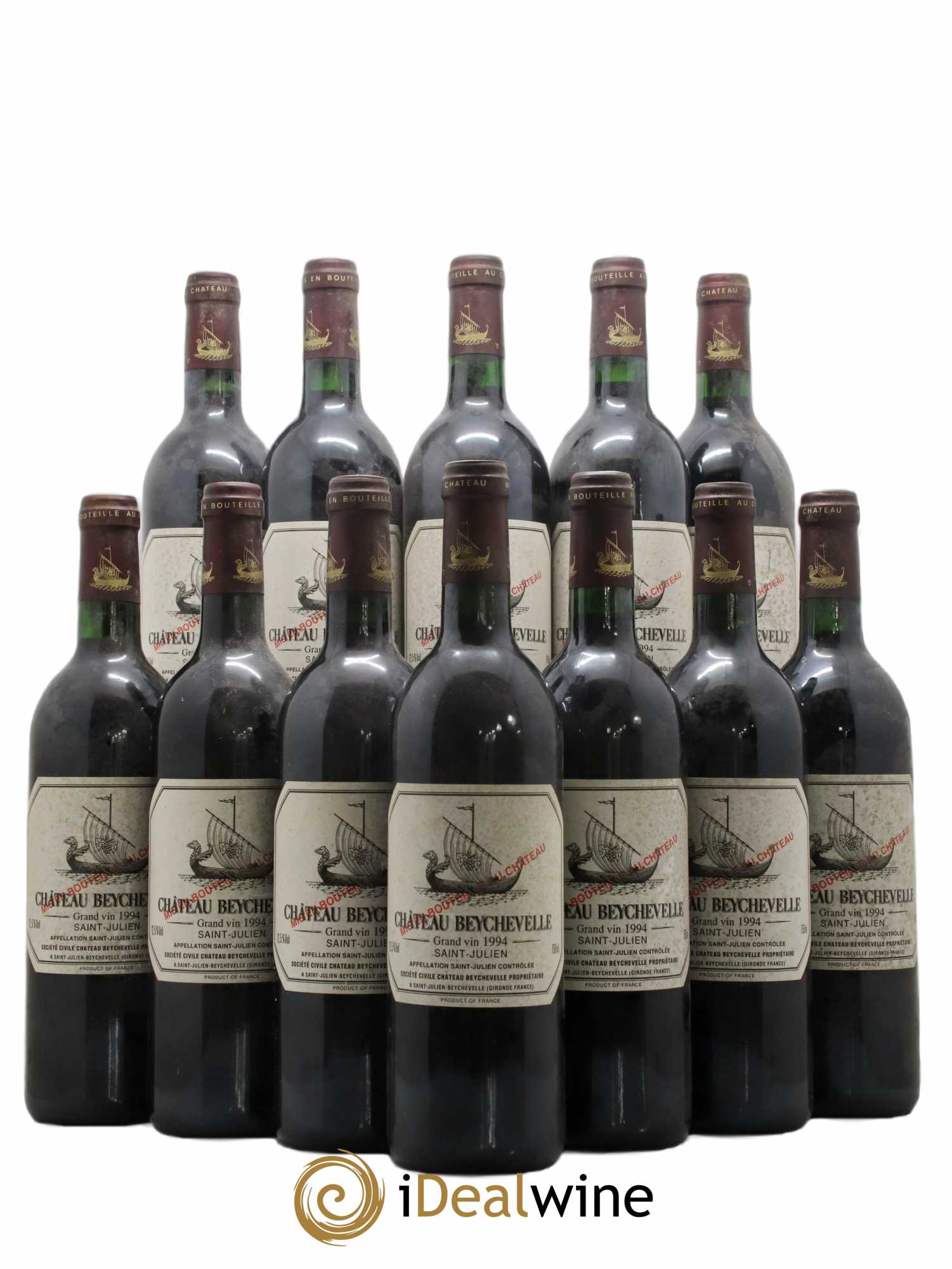 Château Beychevelle 4ème Grand Cru Classé 1994 - Lot de 12 bouteilles - 0