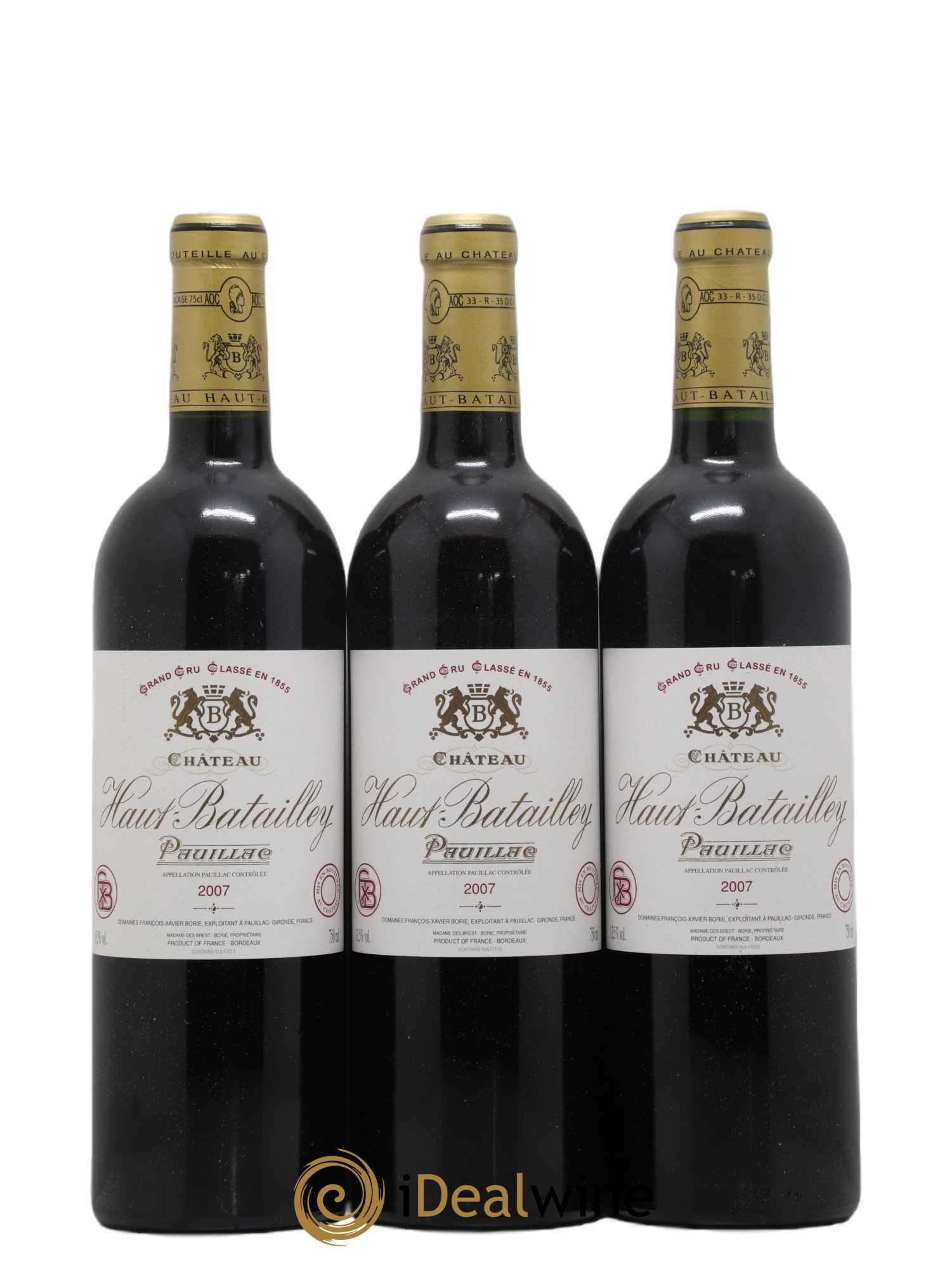 Château Batailley 5ème Grand Cru Classé 2007 - Posten von 12 Flaschen - 4